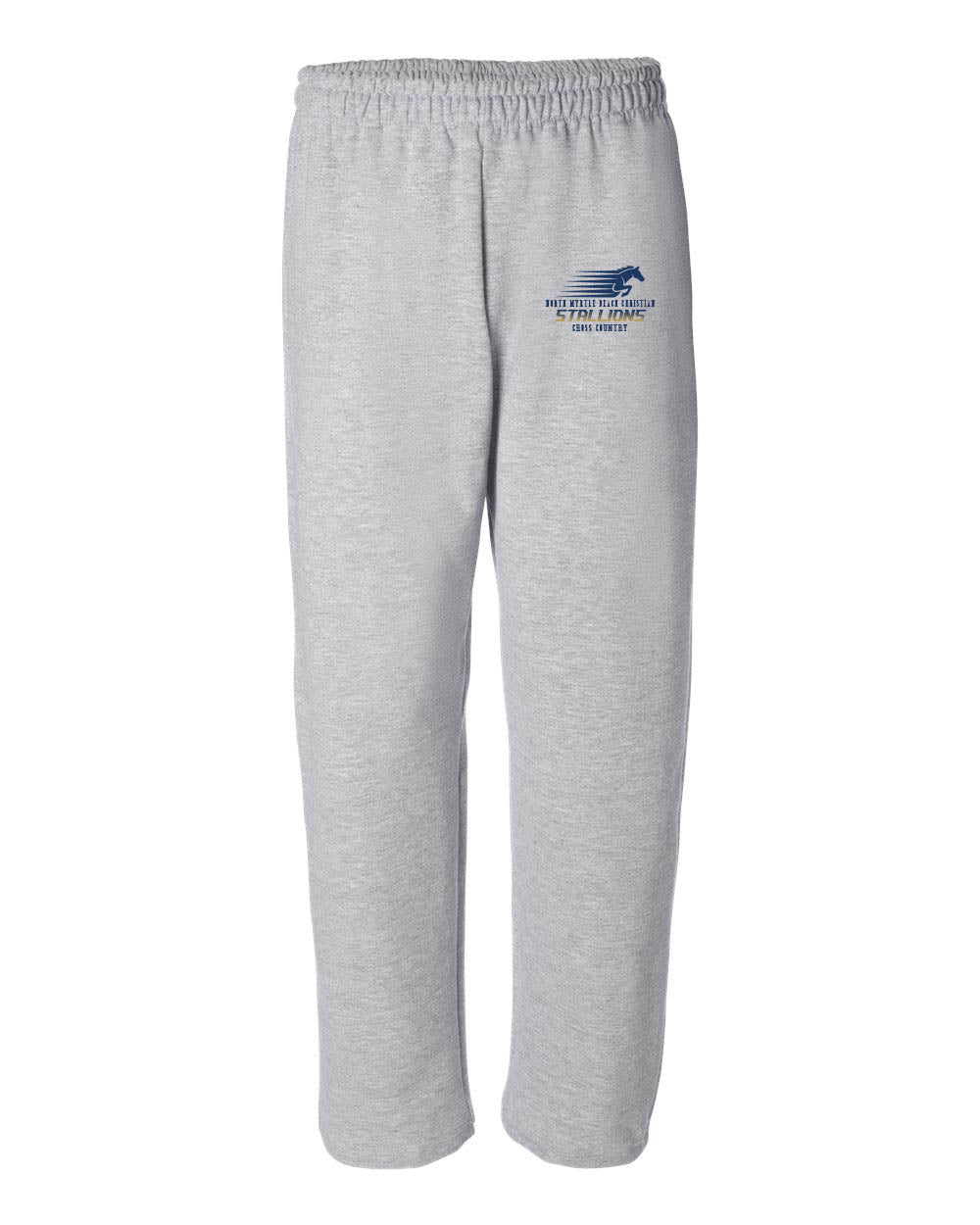 NMB Christian School Cross Country Open Bottom Sweatpants Design 1