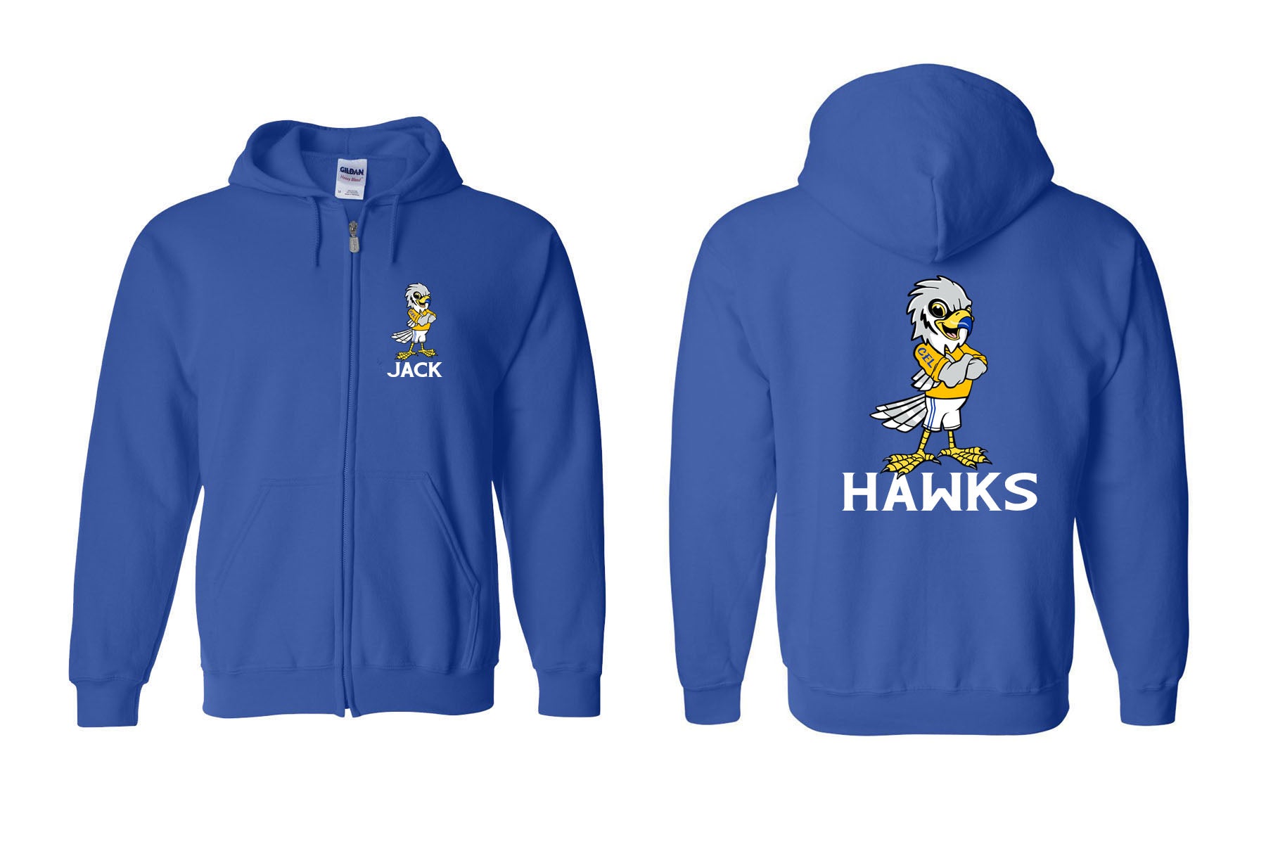 Clifton E. Lawrence design 2 Zip up Sweatshirt