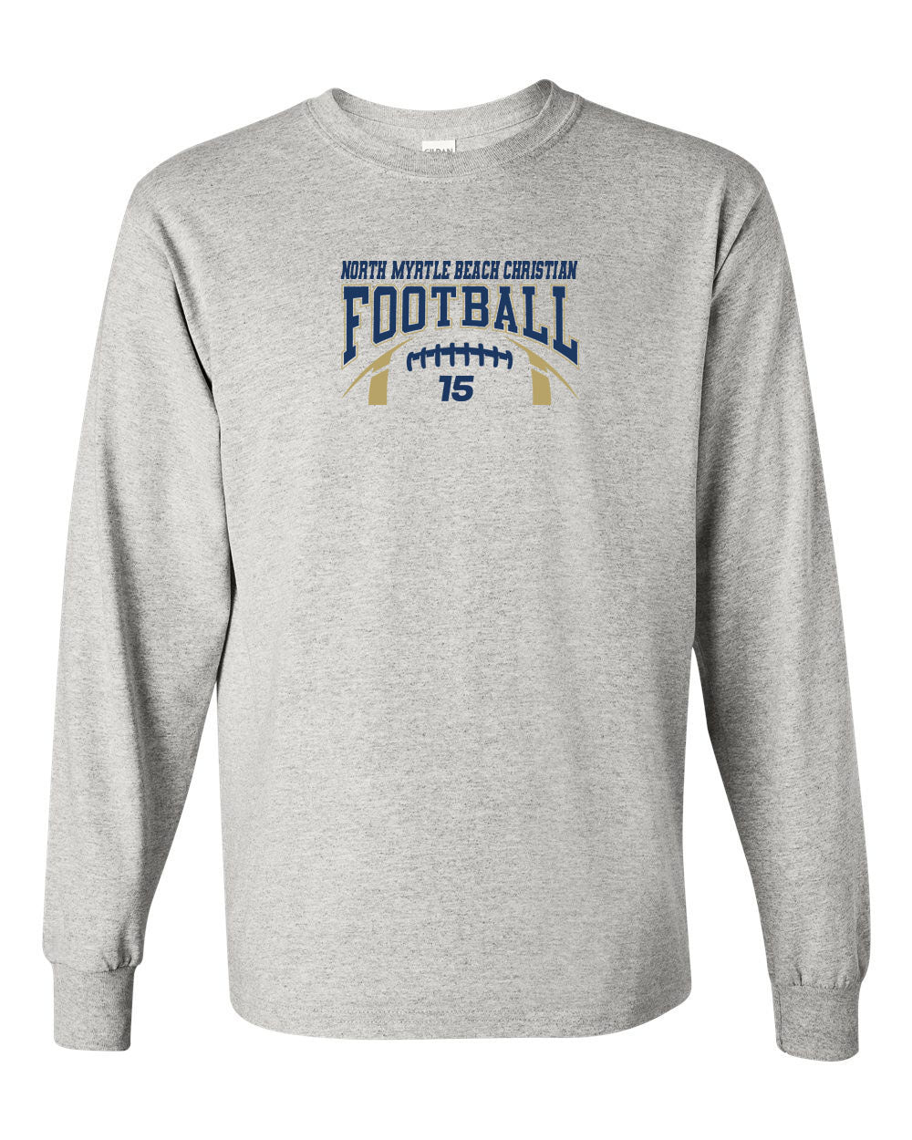NMB Christian Football Long Sleeve Shirt Design 2