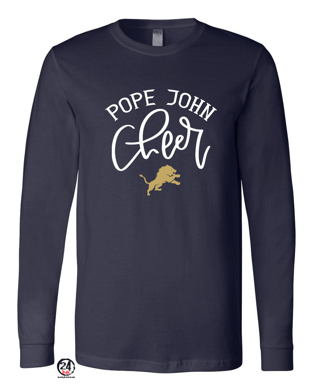 Pope John Cheer Design 8 Long Sleeve Shirt