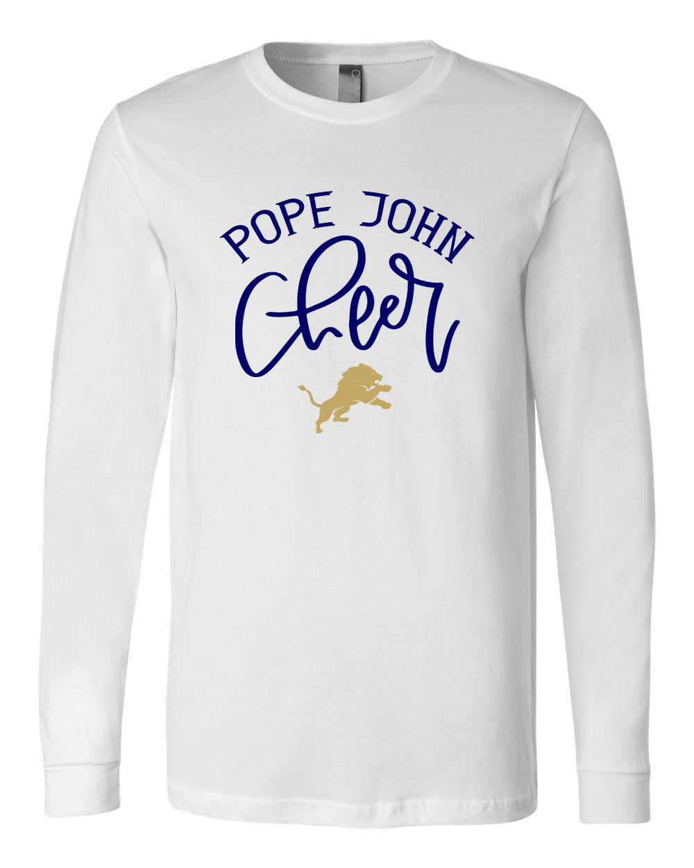 Pope John Cheer Design 8 Long Sleeve Shirt