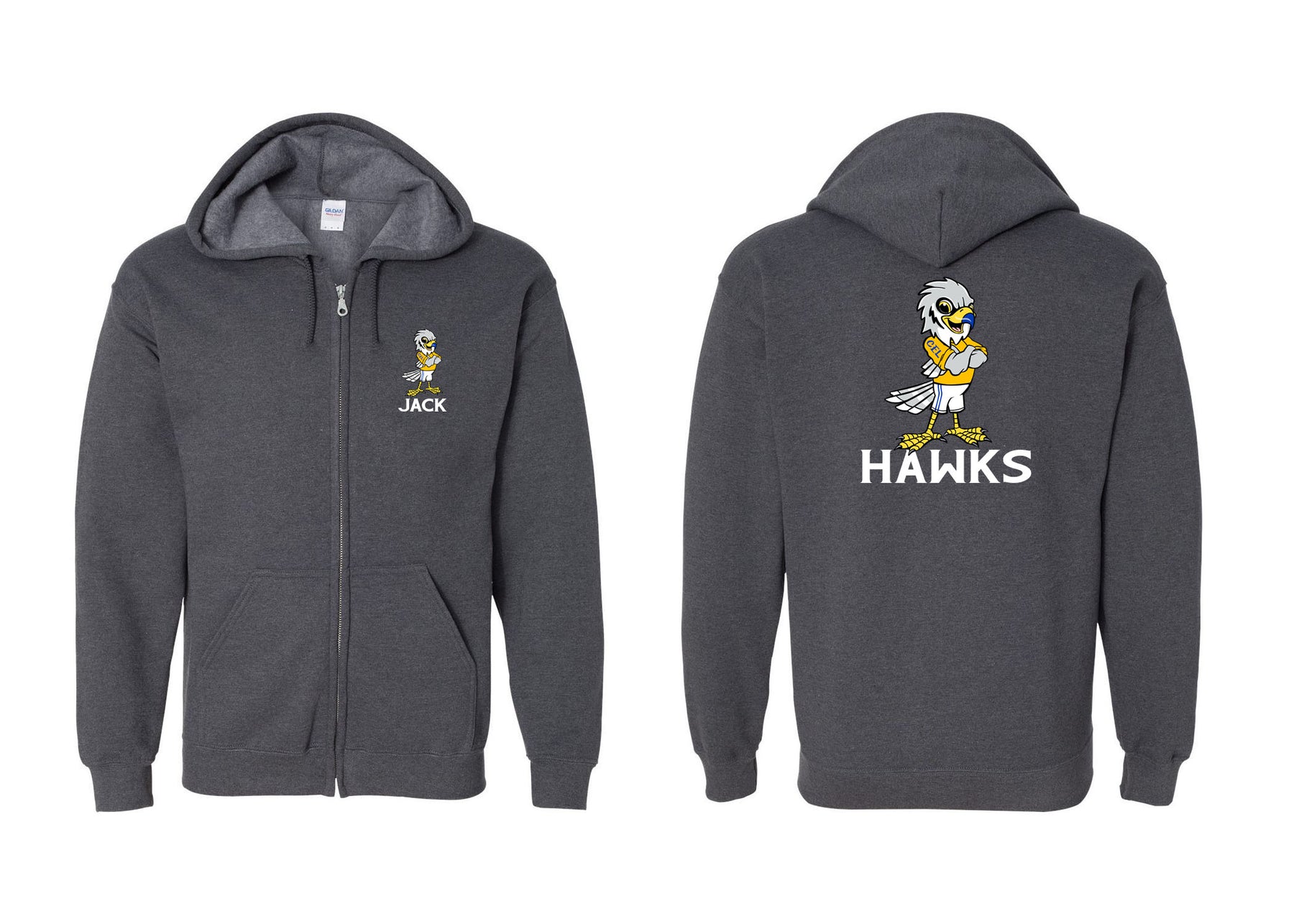 Clifton E. Lawrence design 2 Zip up Sweatshirt