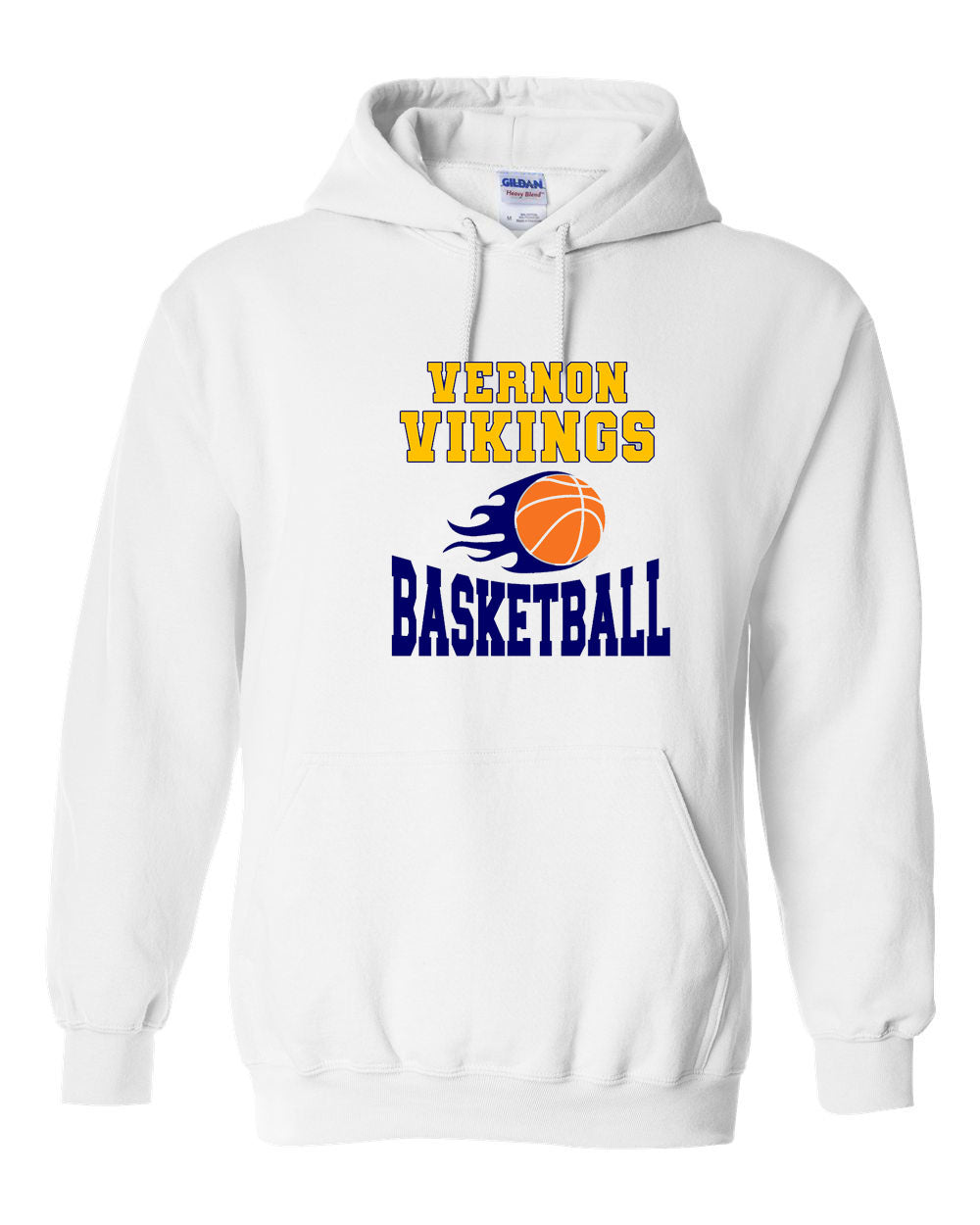 Vernon Basketball Hooded Sweatshirt