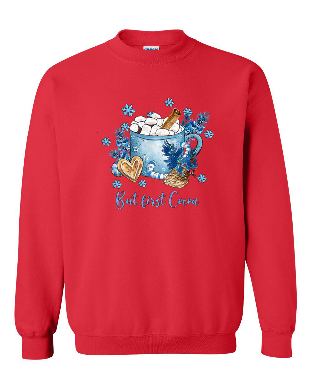 First Hot Cocoa non hooded sweatshirt