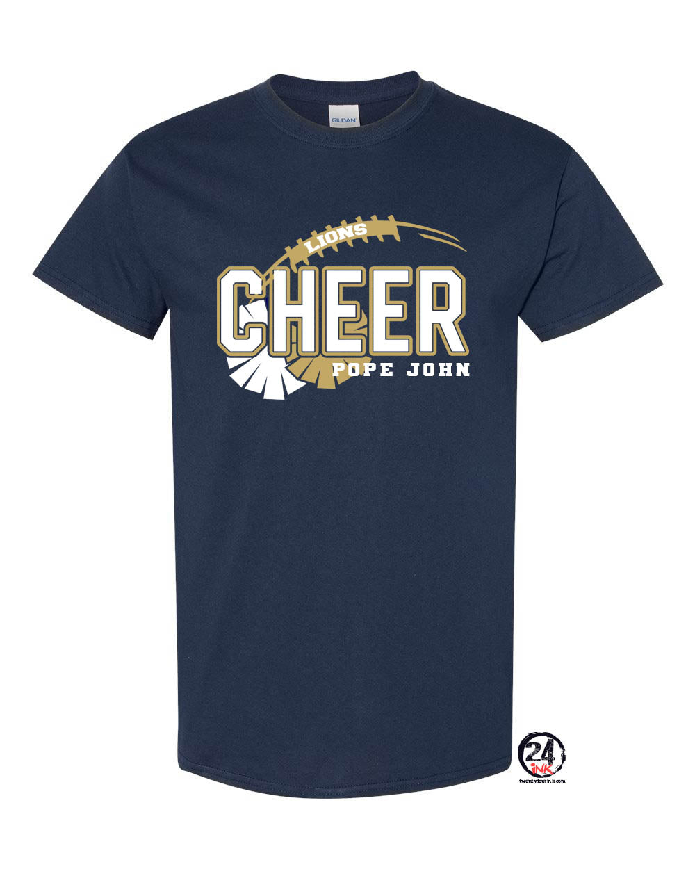 Pope John Cheer design 7 T-Shirt