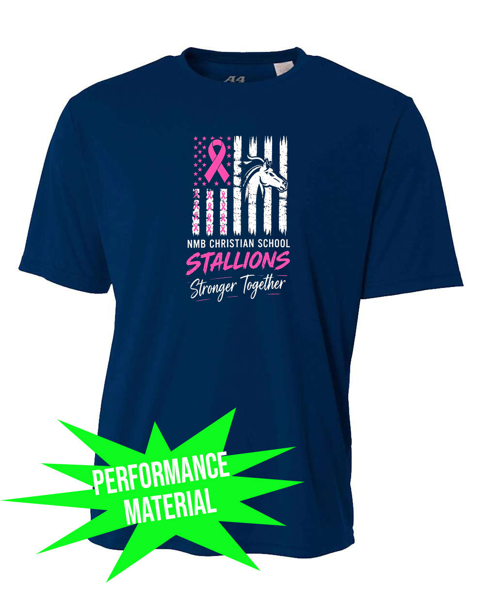 NMB Christian School October Event Performance Material Shirt Design 6