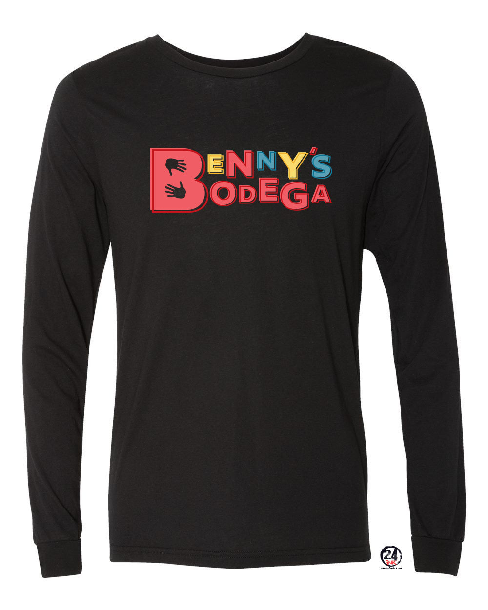 Benny's Bodega Long Sleeve Shirt Design 1