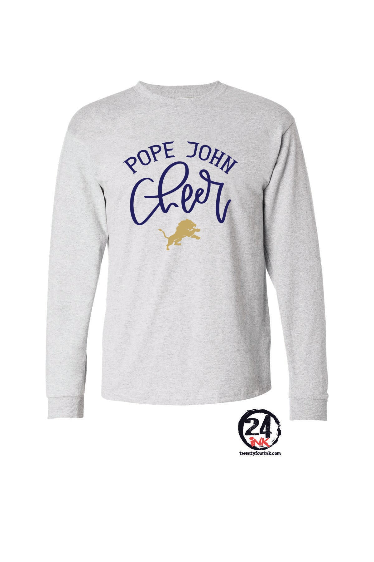 Pope John Cheer Design 8 Long Sleeve Shirt