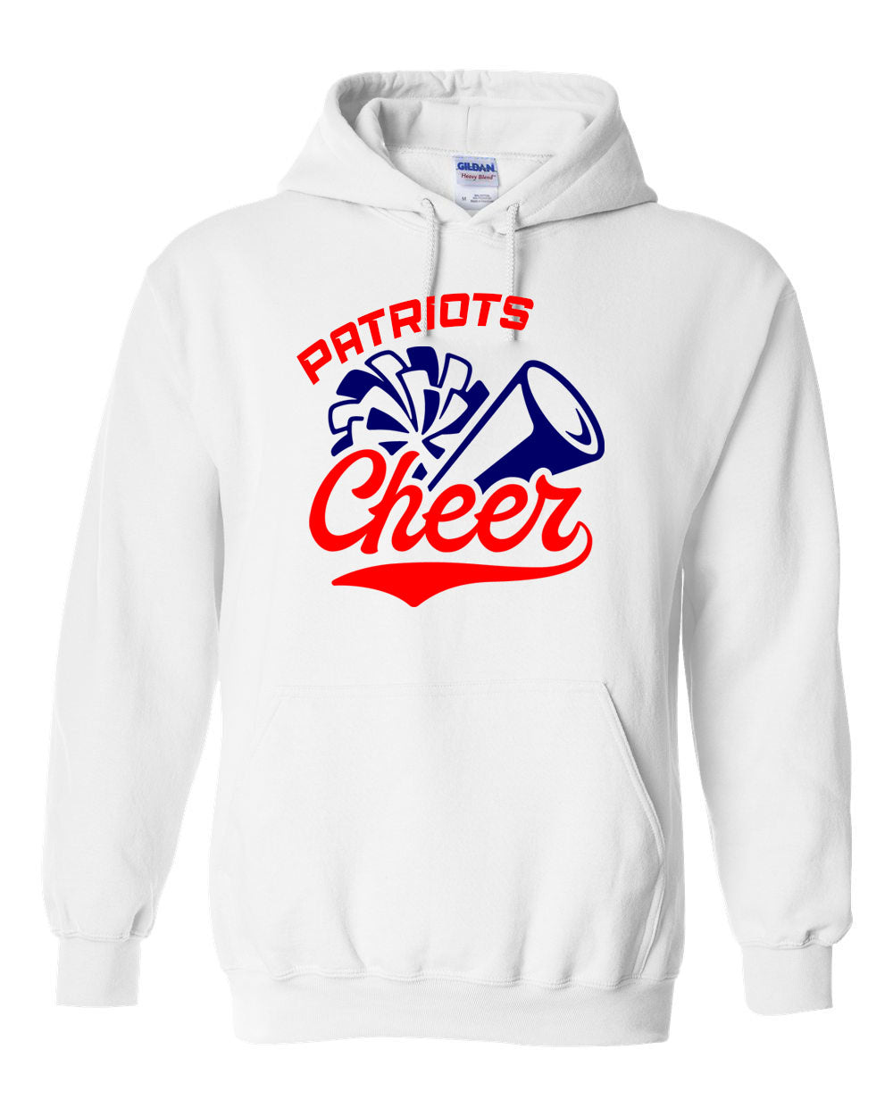 North Warren Cheer Design 2 Hooded Sweatshirt