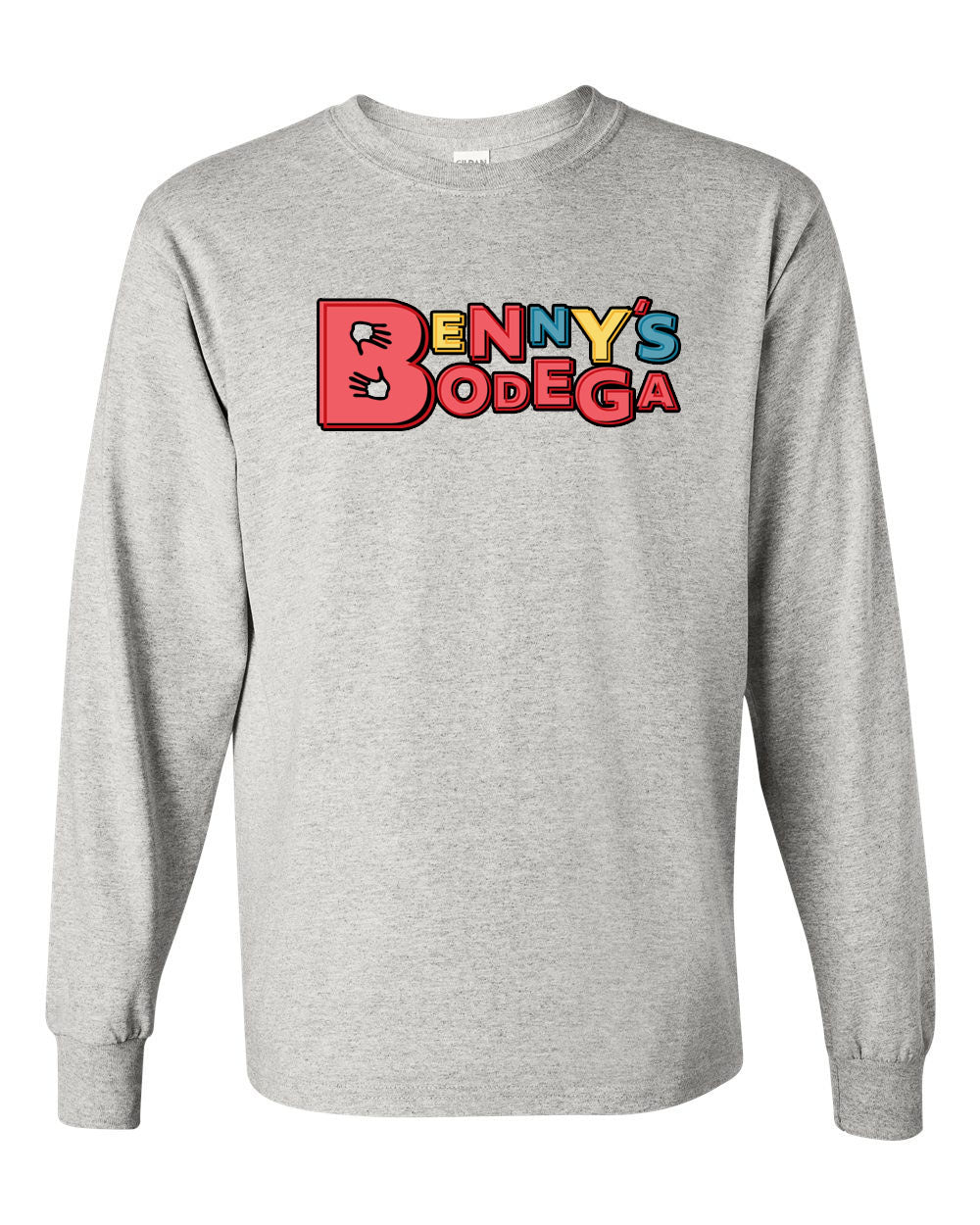 Benny's Bodega Long Sleeve Shirt Design 1