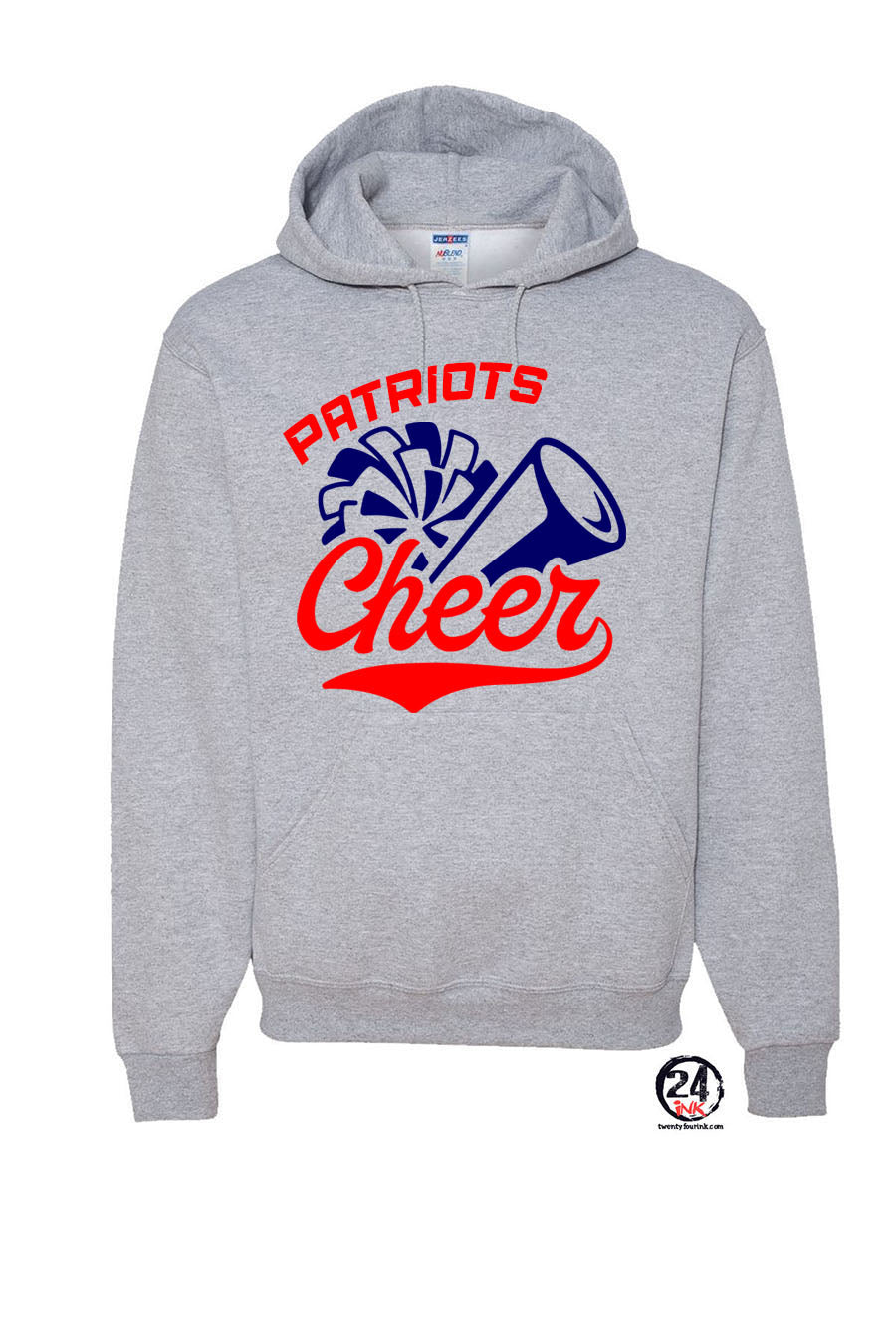 North Warren Cheer Design 2 Hooded Sweatshirt