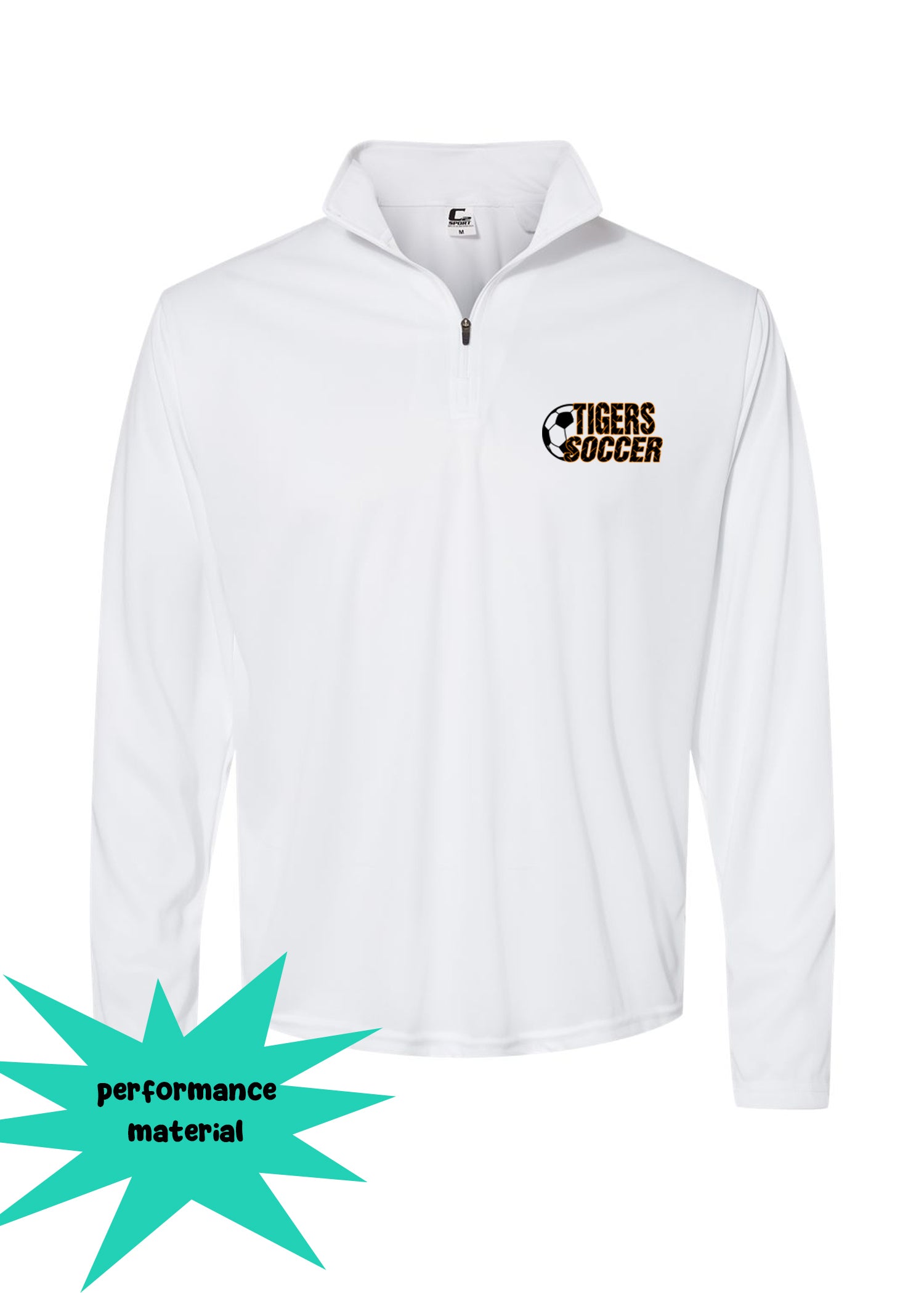 Lafayette Soccer Quarter Zip Long Sleeve Design 2