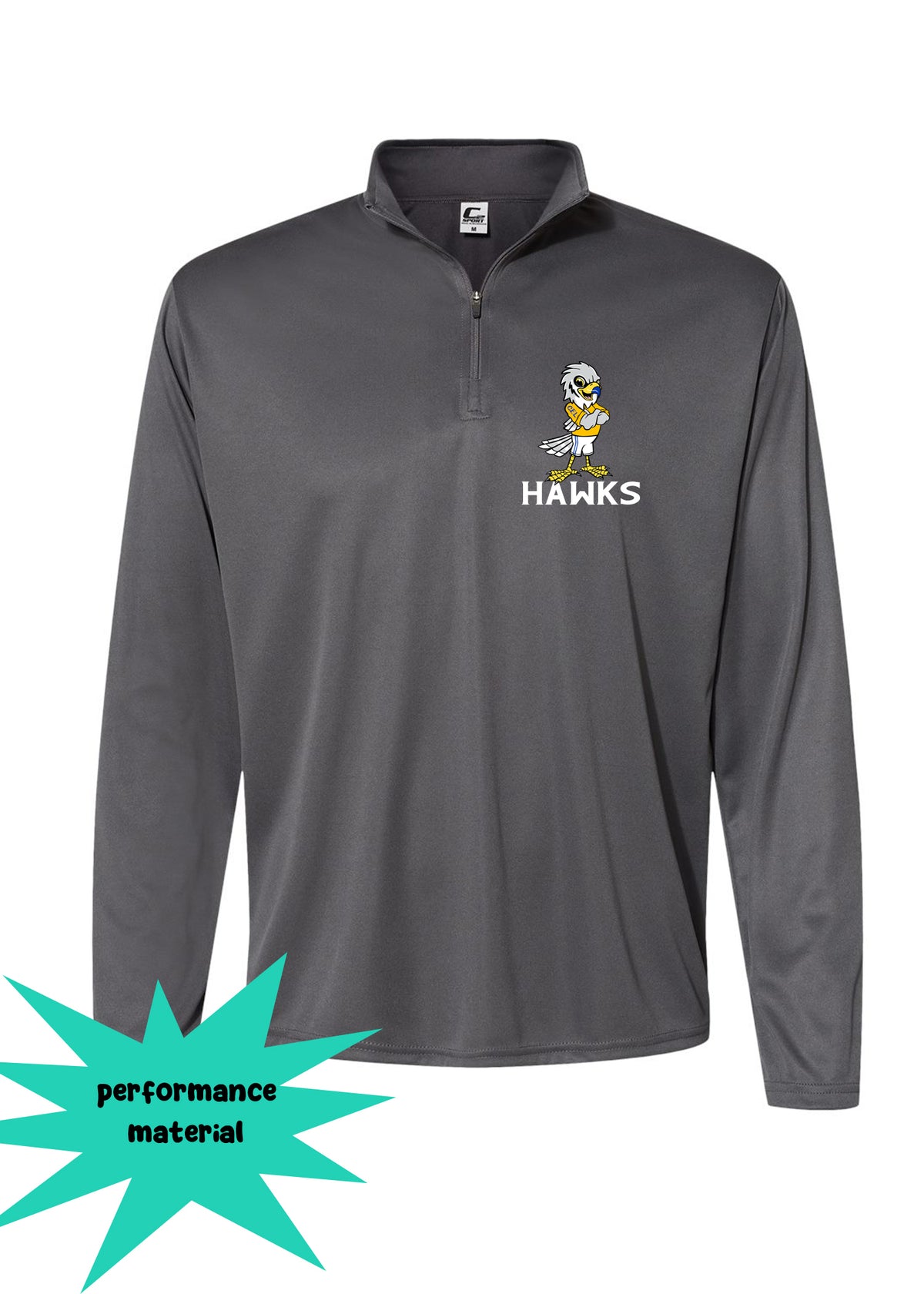 Clifton E. Lawrence Quarter Zip Long Sleeve Design 2