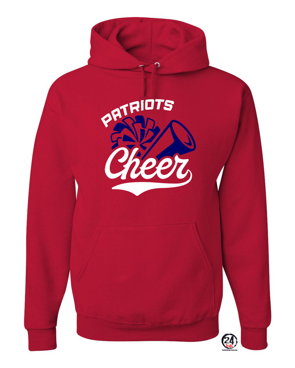 North Warren Cheer Design 2 Hooded Sweatshirt
