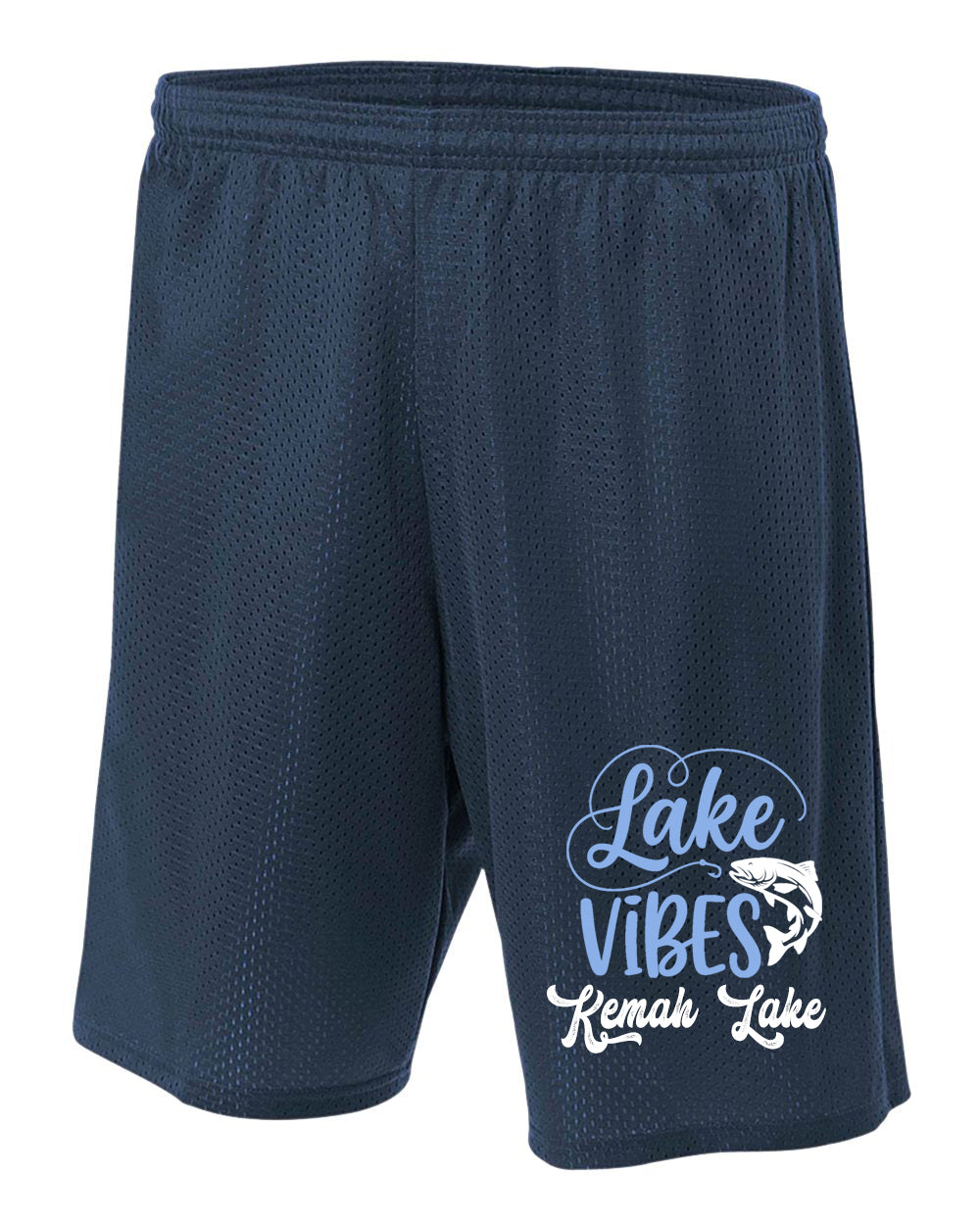 Kemah Lake Mesh Shorts Design 3
