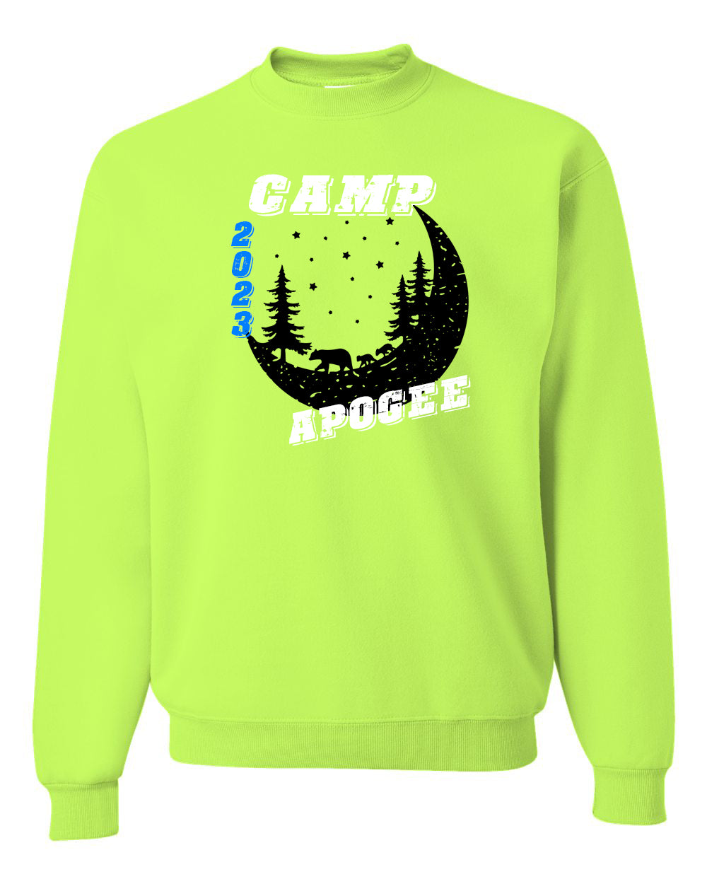 Apogee Camp Design 1 non hooded sweatshirt