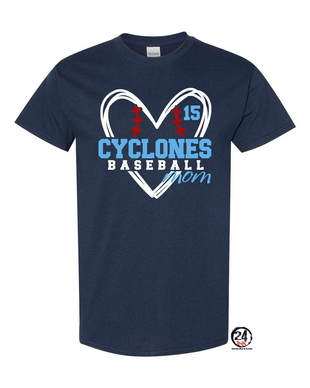 Sparta Cyclones T-Shirt Design 5