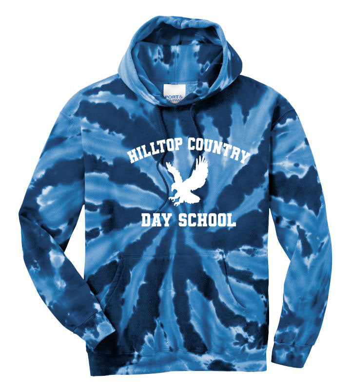 Hilltop Tie-Dye Hooded Sweatshirt Design 1