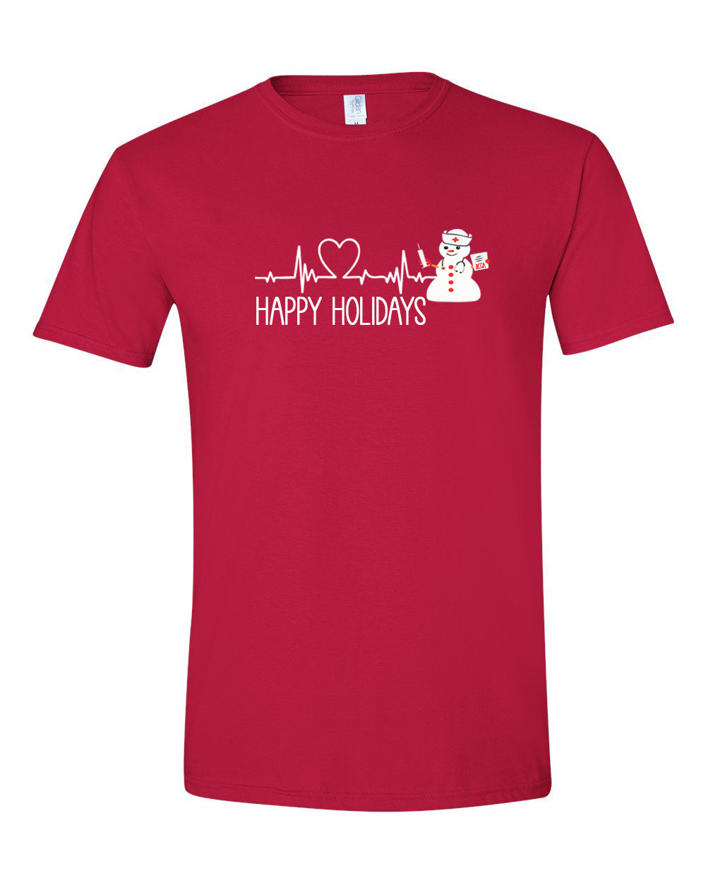 Snowman heartbeat T-Shirt