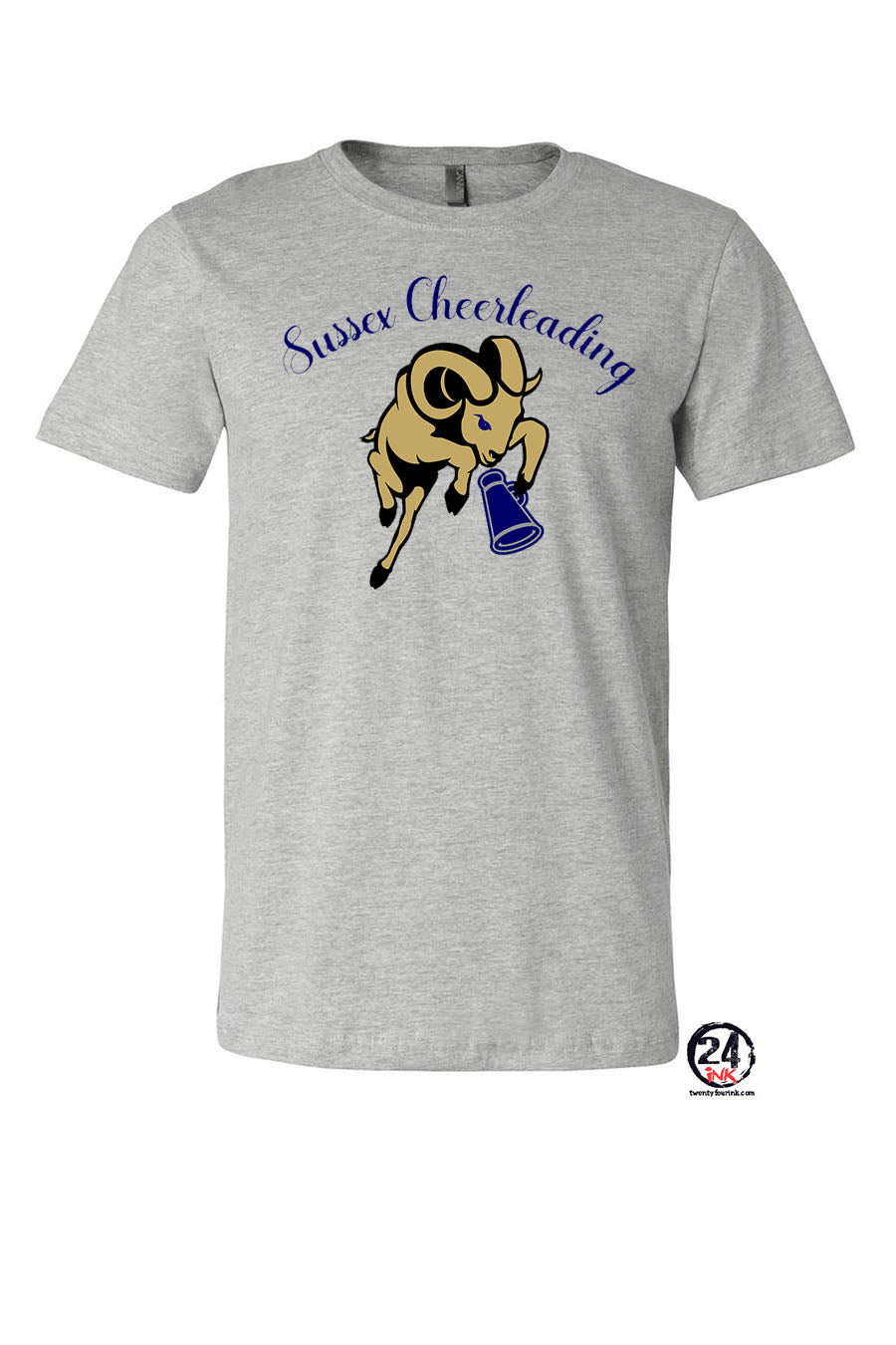 Sussex middle School Cheer design 3 T-Shirt