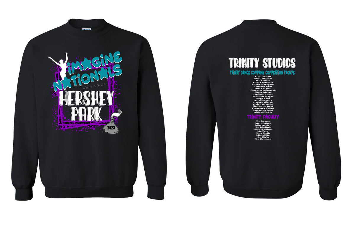 Trinity 2023 Nationals non hooded sweatshirt