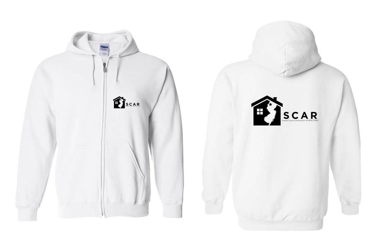 SCAR Design 2 Zip up Sweatshirt