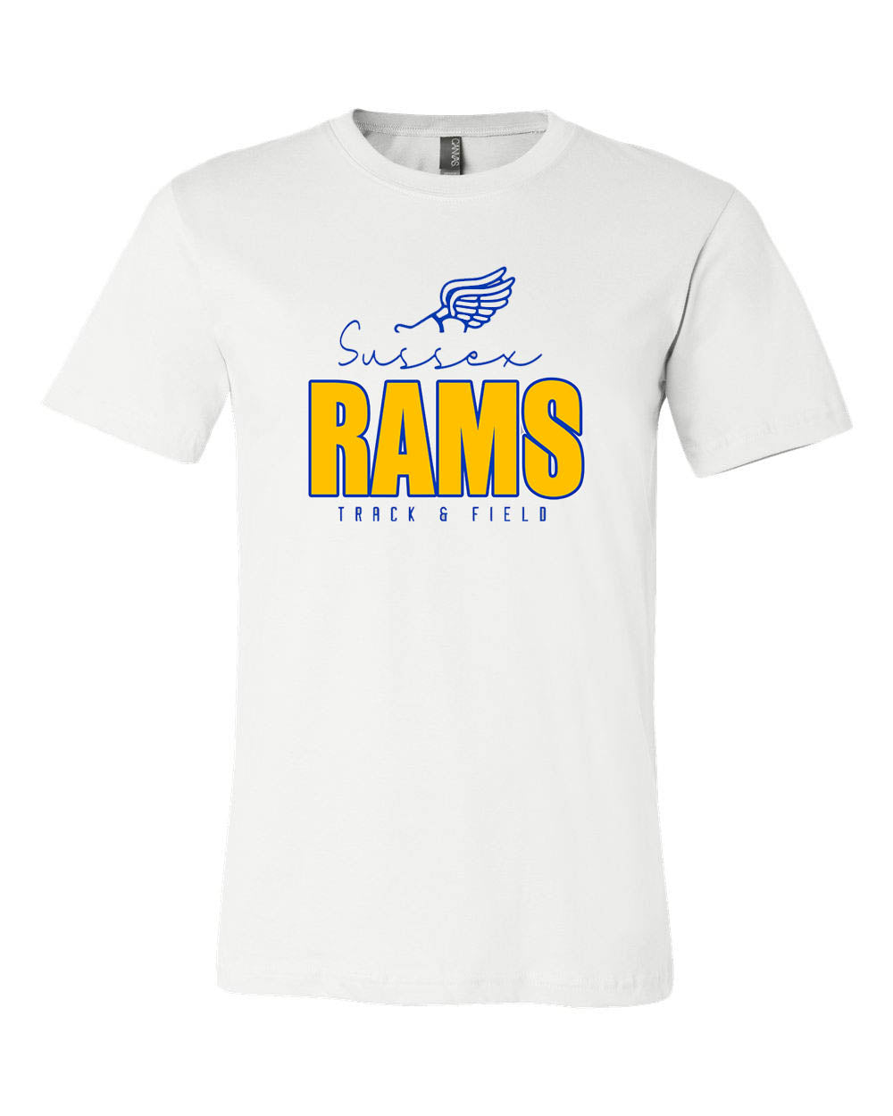 Sussex Rams Track Design 4 T-shirt