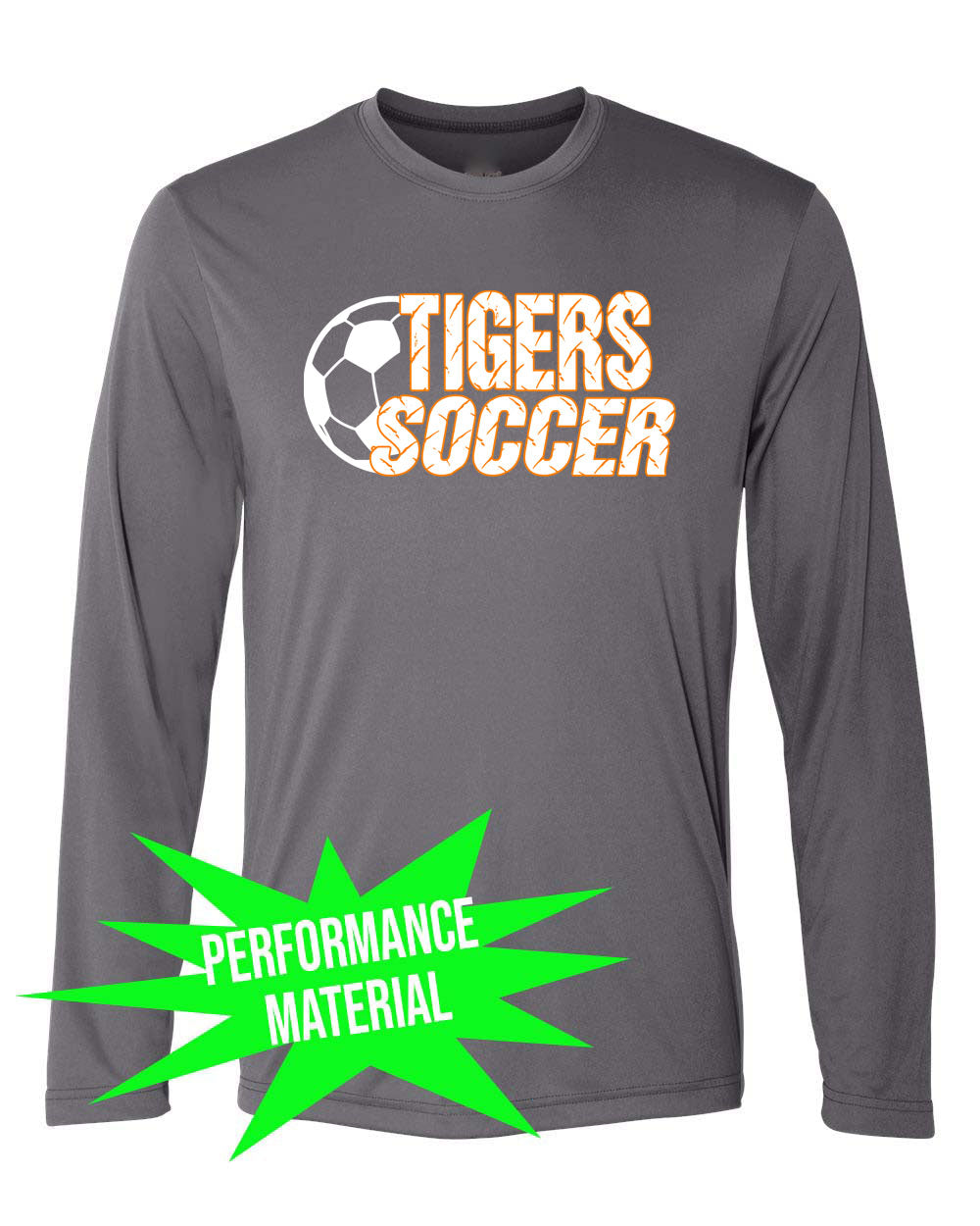 Lafayette Soccer Performance Material Long Sleeve Shirt Design 2