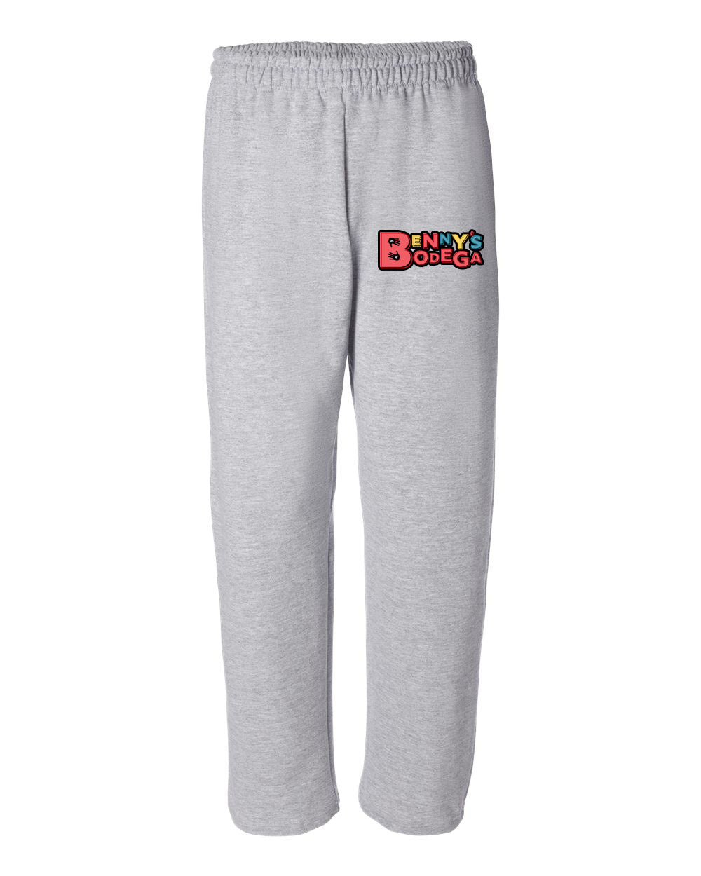 Benny's Bodega Design 3 Open Bottom Sweatpants