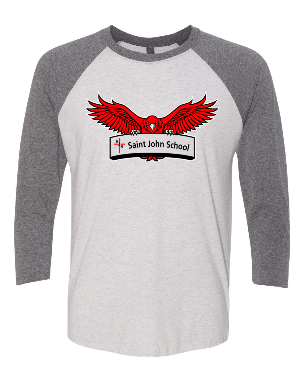 St. John's design 6 raglan shirt
