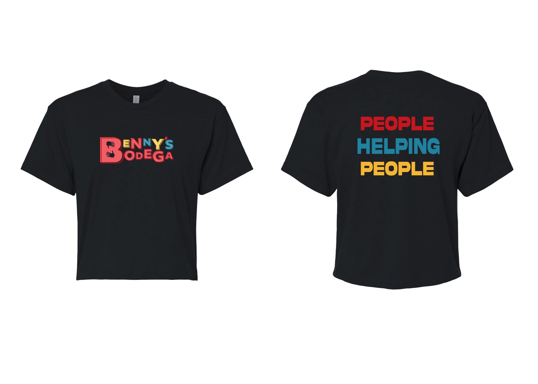 Benny's Bodega Crop Top Design 2