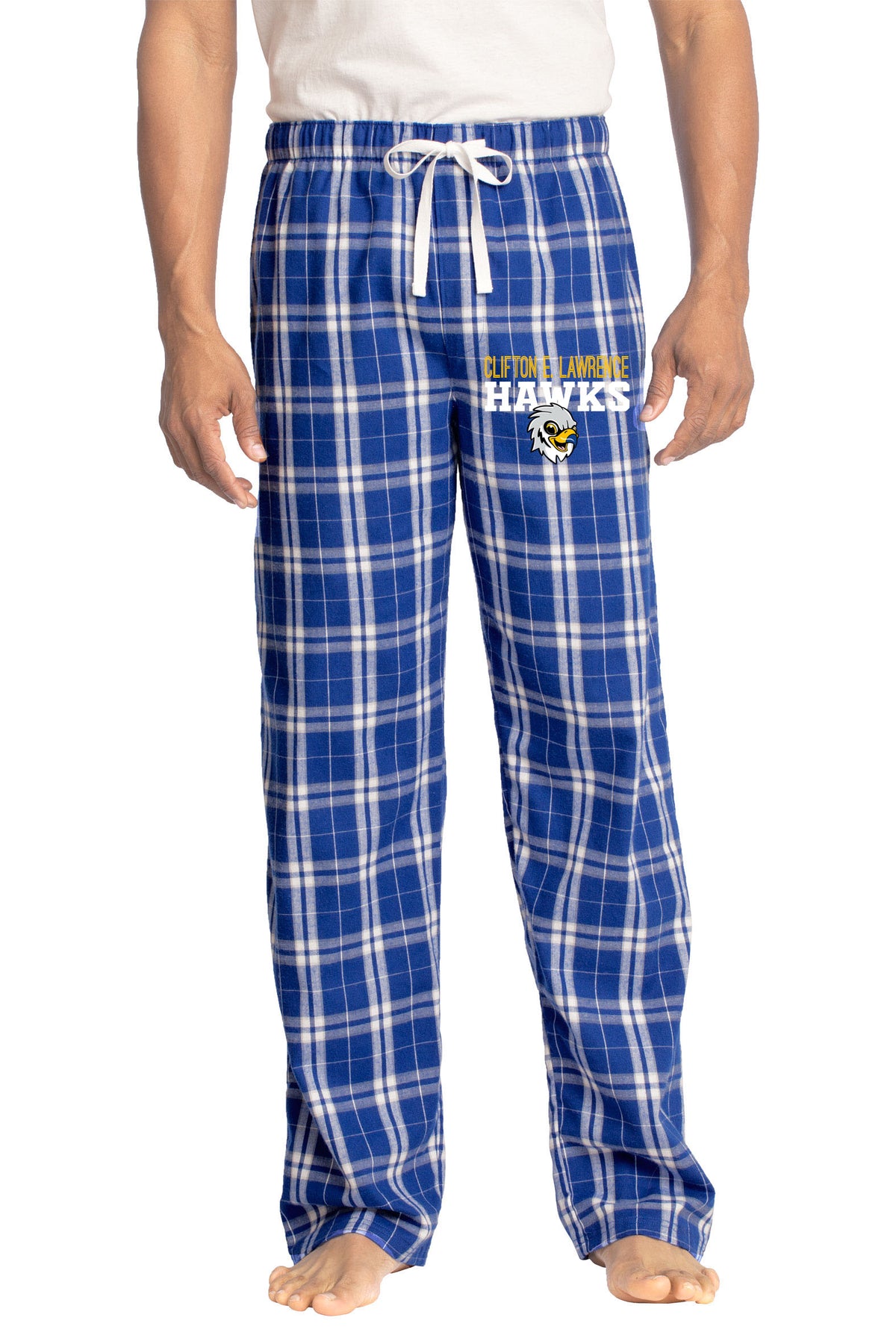 Clifton E. Lawrence Flannel PJ Sweatpants Design 1