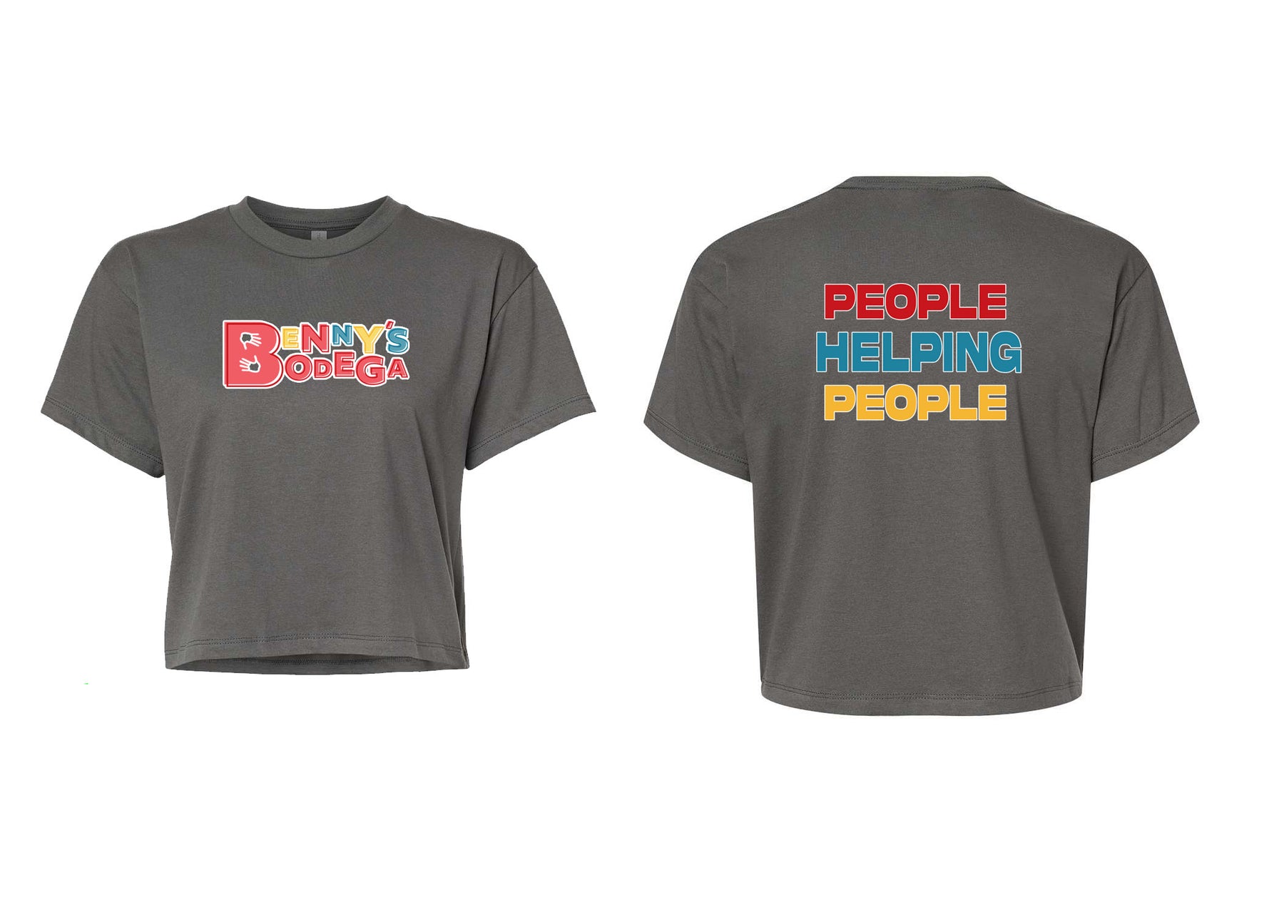 Benny's Bodega Crop Top Design 2