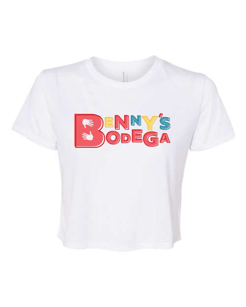 Benny's Bodega Crop Top Design 1