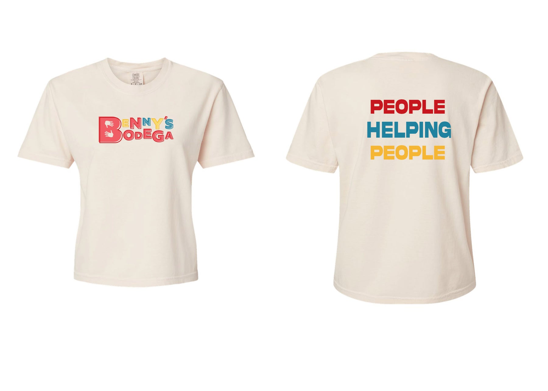 Benny's Bodega Crop Top Design 2