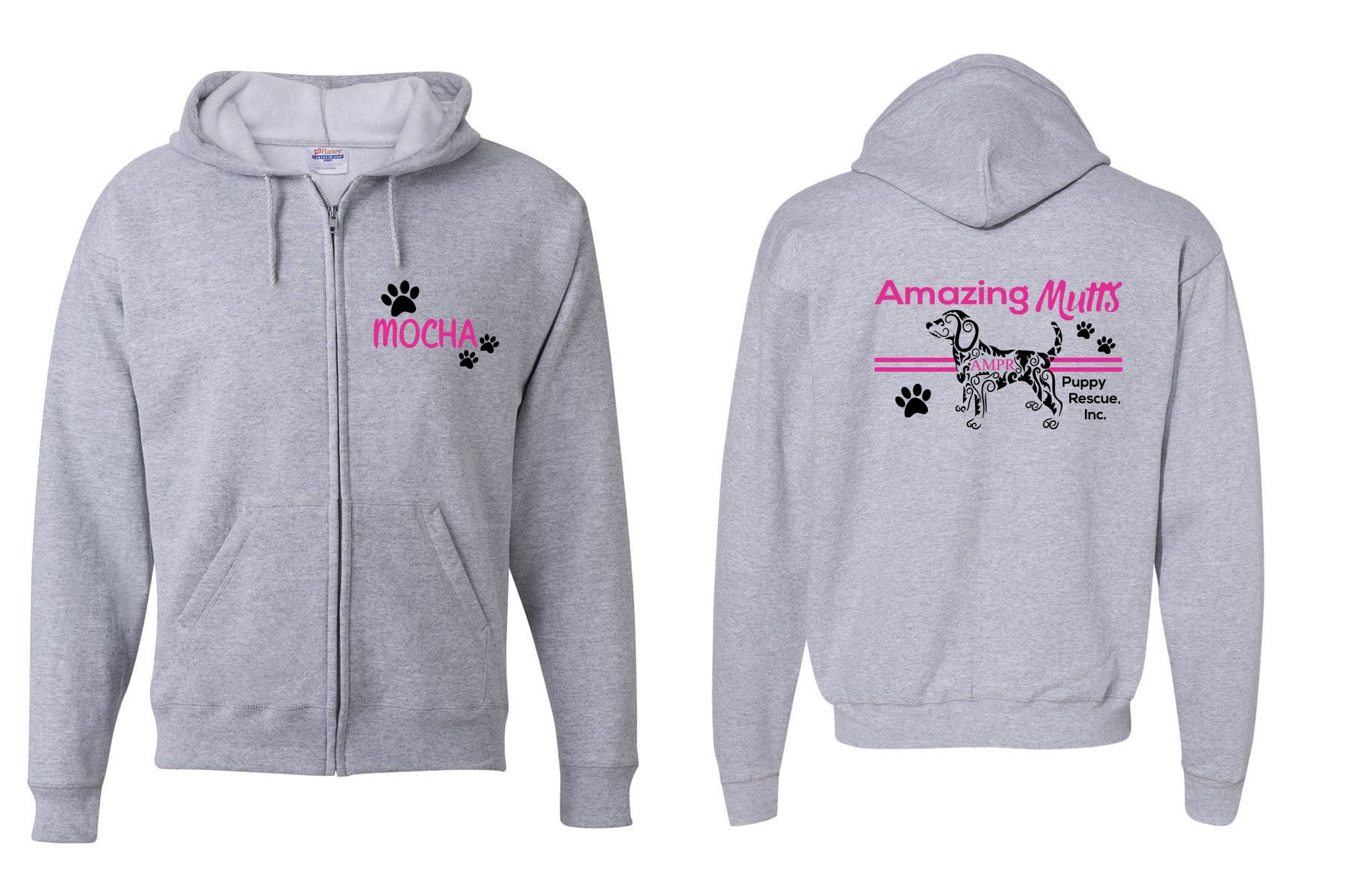 AMPR design 9 Zip up Sweatshirt