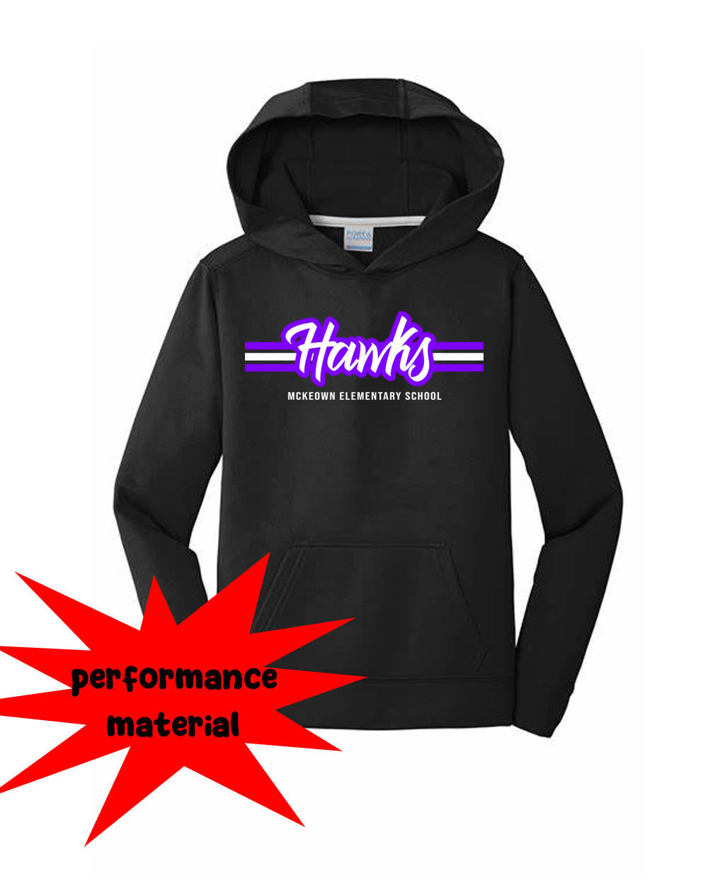 McKeown Performance Hooded Sweatshirt Design 11