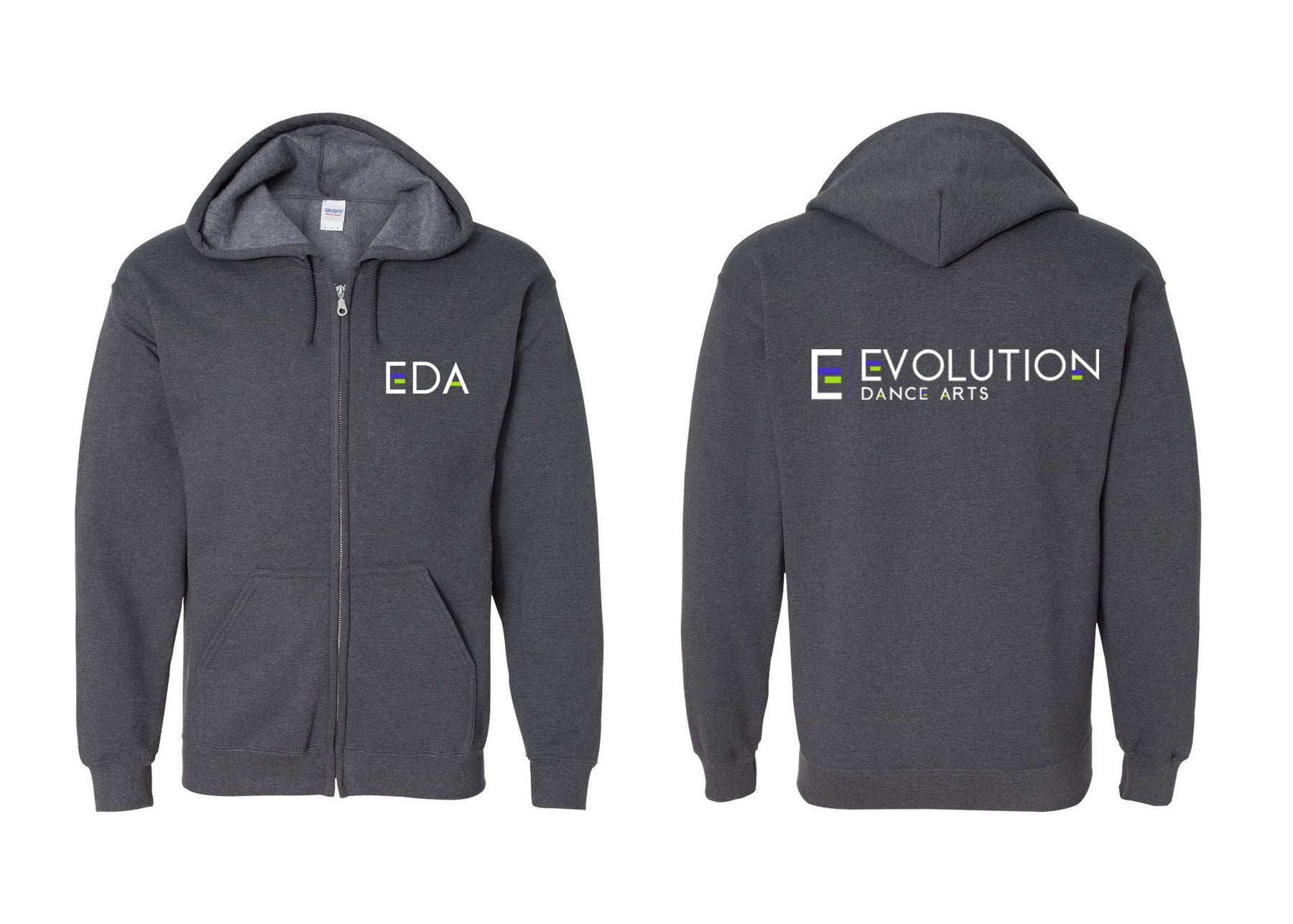 Evolution Dance design 1 Zip up Sweatshirt