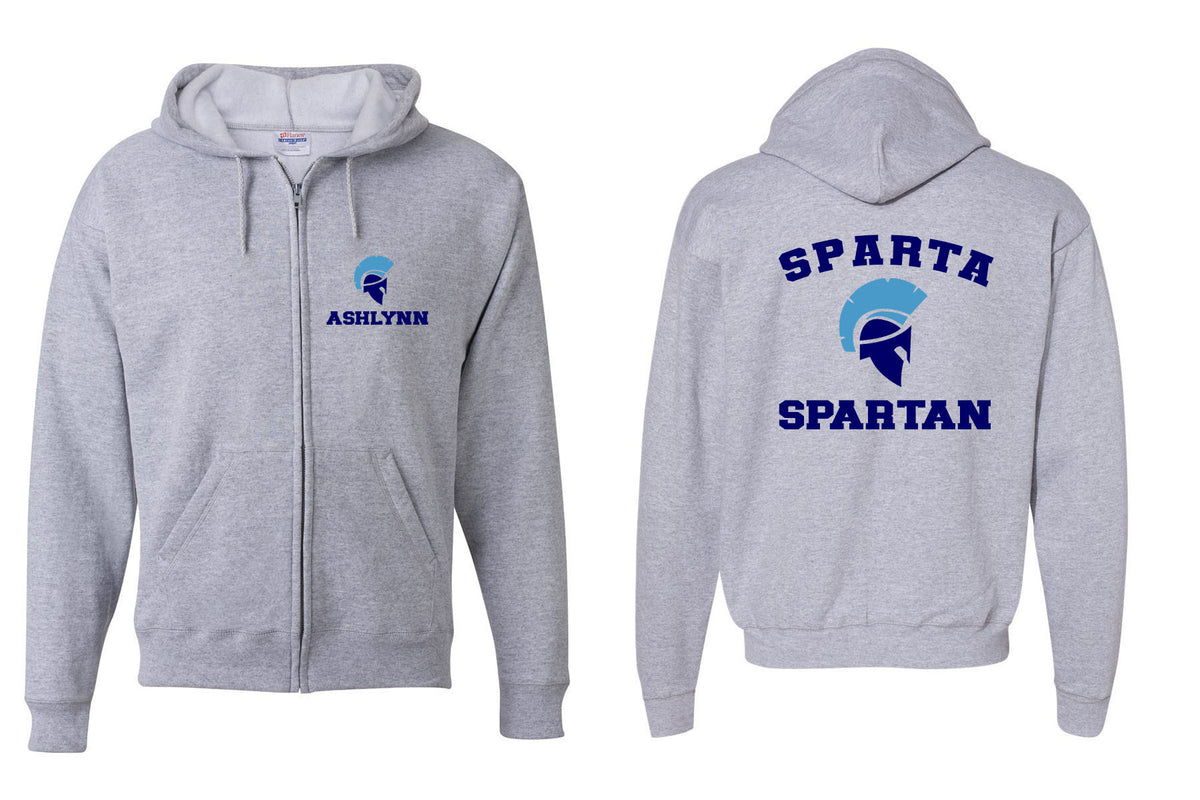 Sparta Design 1 Zip up Sweatshirt