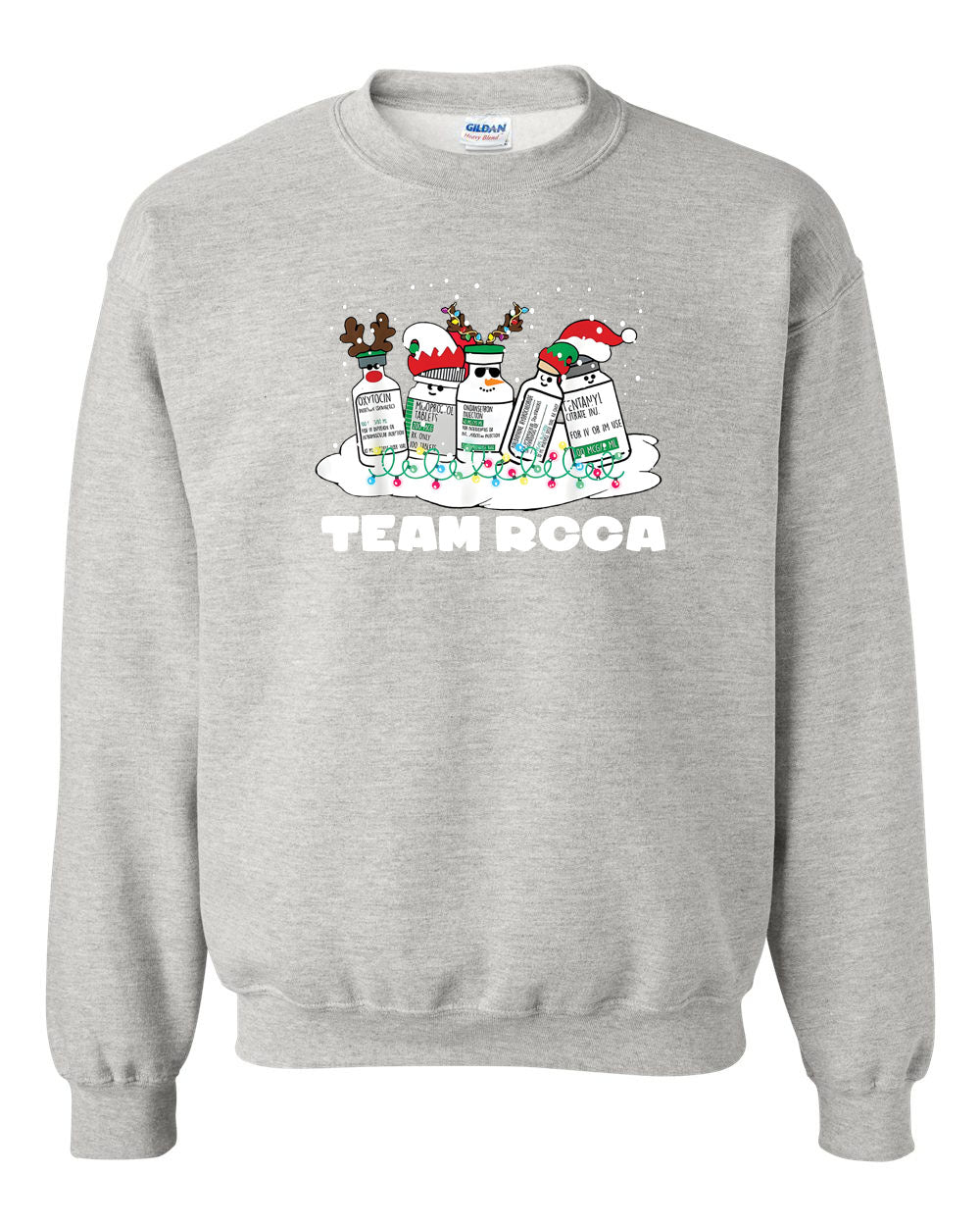 Christmas Medical non hooded sweatshirt