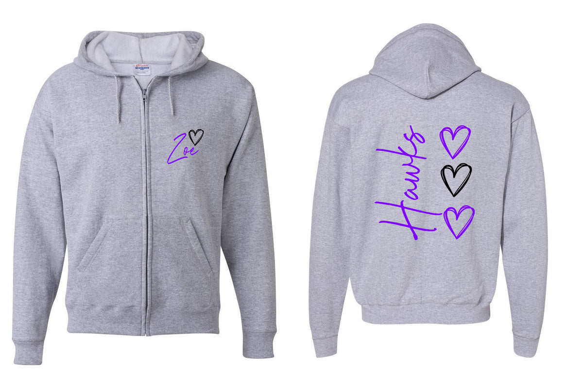 McKeown Design 16 Zip up Sweatshirt