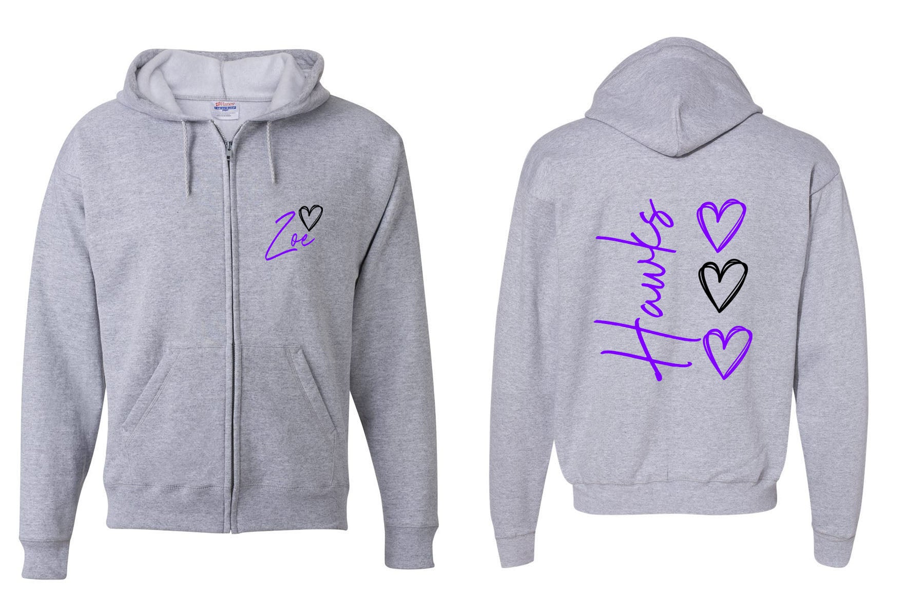 McKeown Design 16 Zip up Sweatshirt