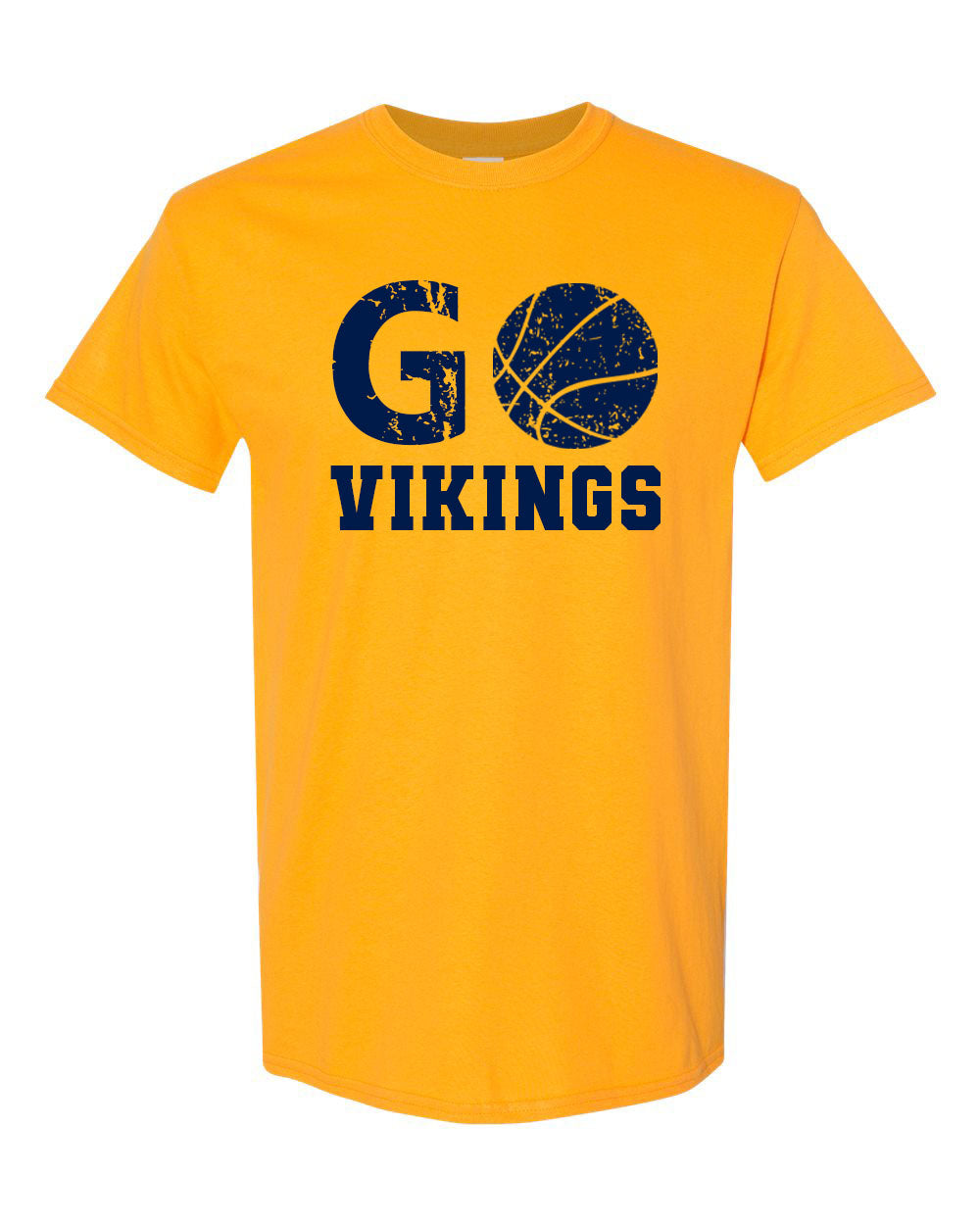 Vikings Basketball Design 1 T-Shirt