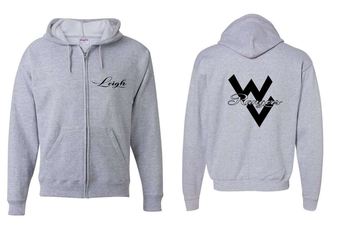 Wallkill Cheer Design 1 Zip up Sweatshirt