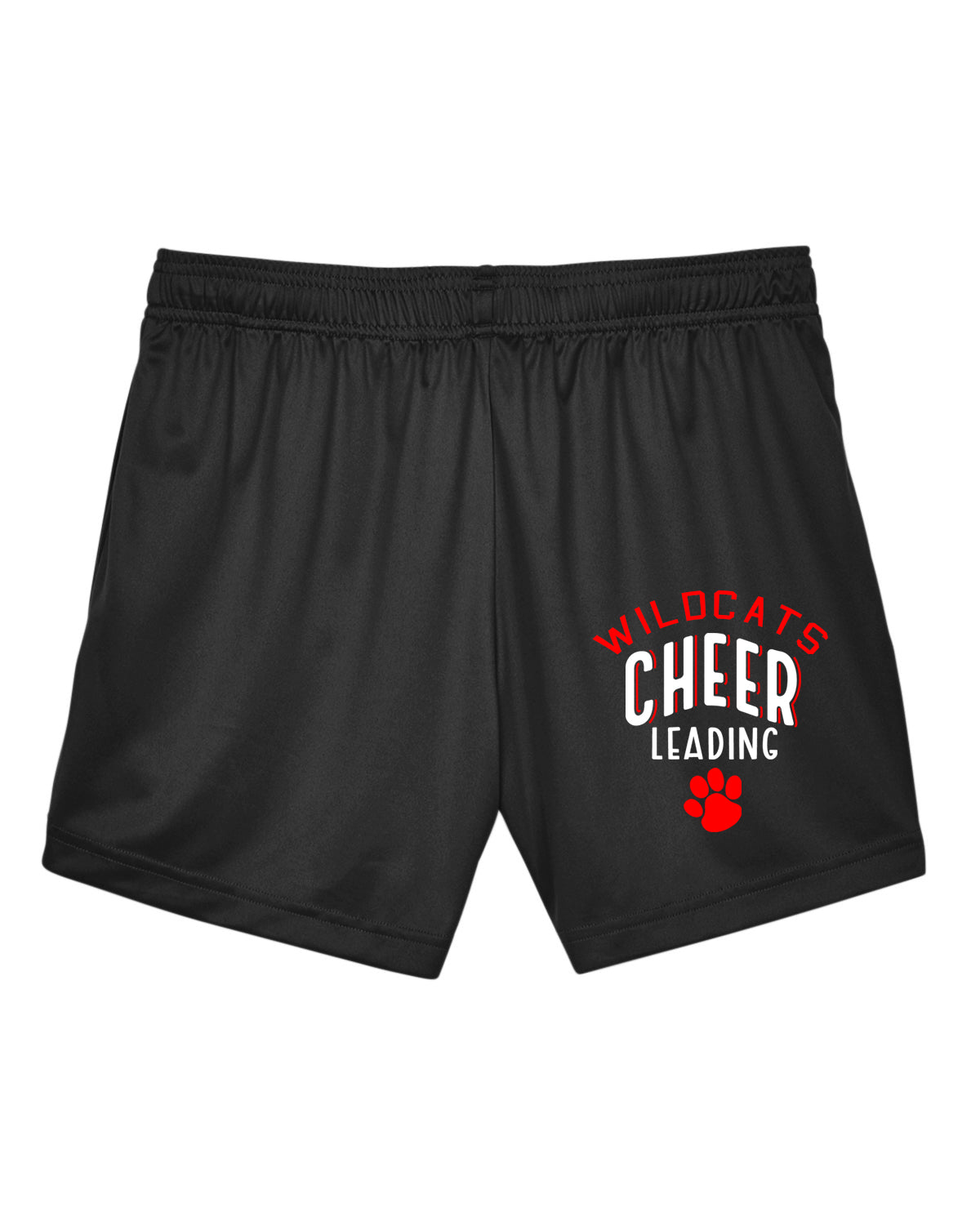 Red on sale cheerleading shorts