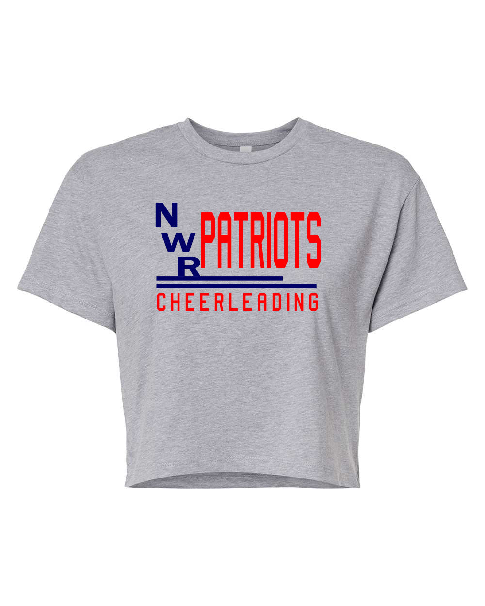 North Warren Cheer design 1 Crop Top