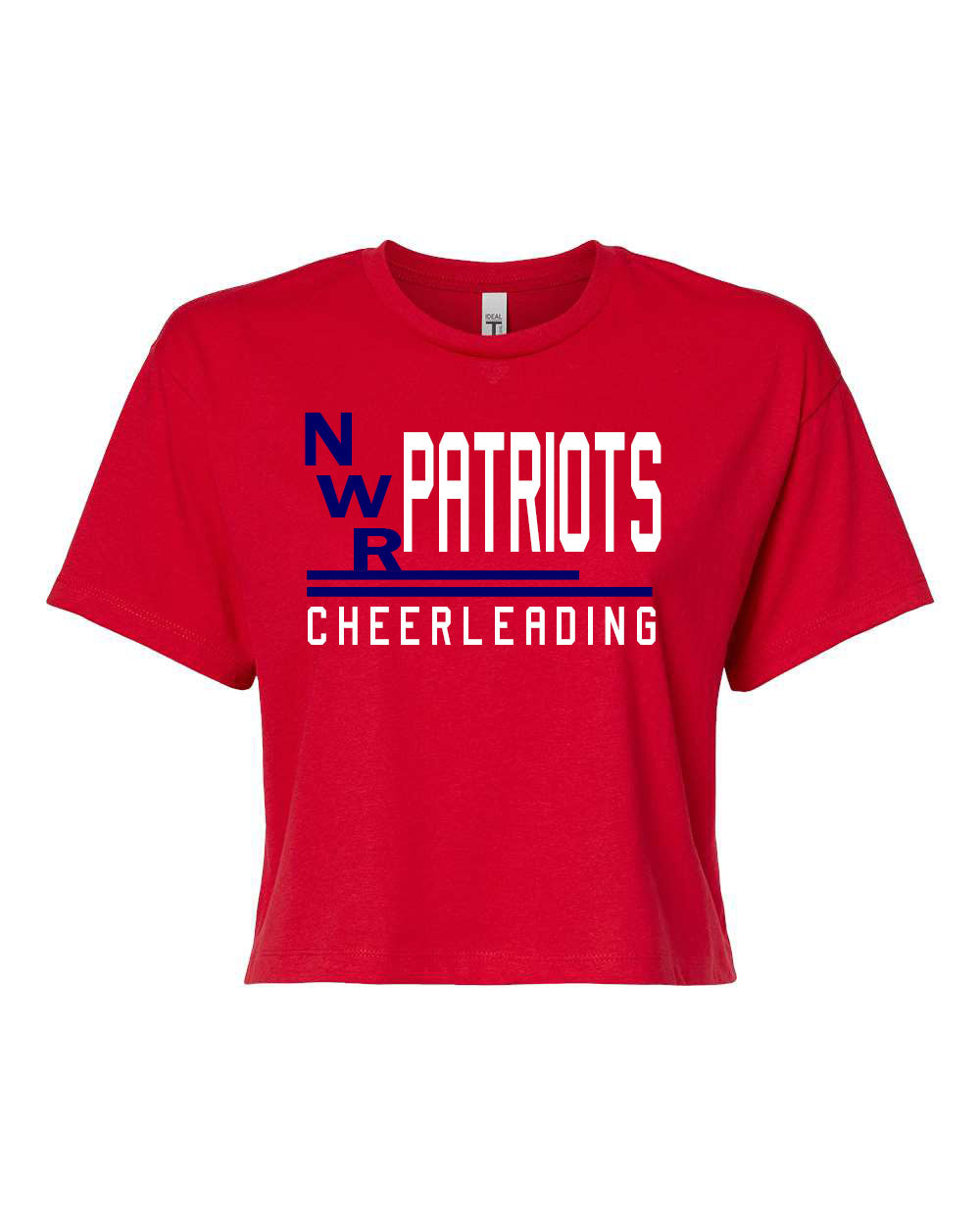 North Warren Cheer design 1 Crop Top