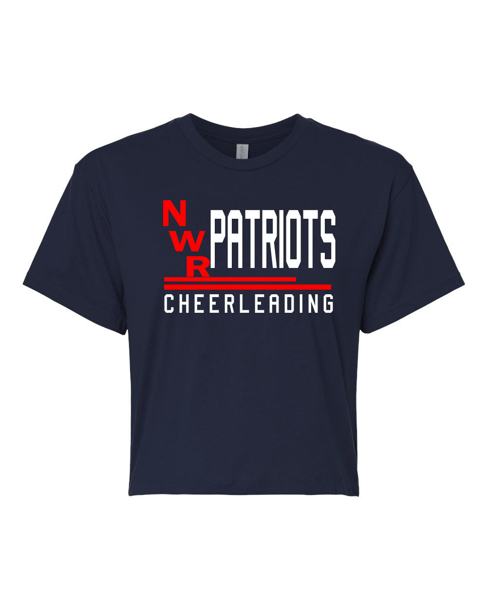 North Warren Cheer design 1 Crop Top