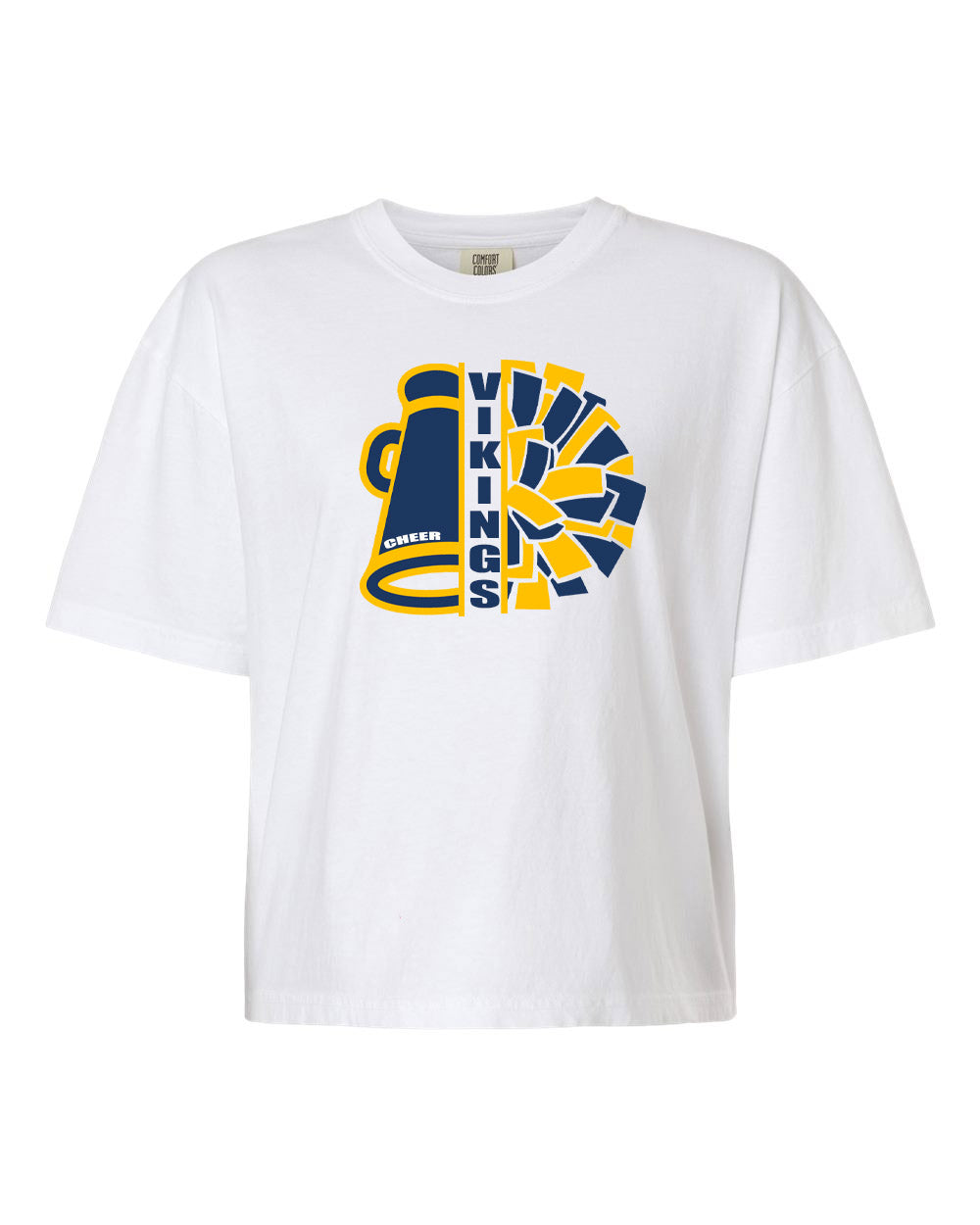 Vernon Cheer Crop Top Design 17