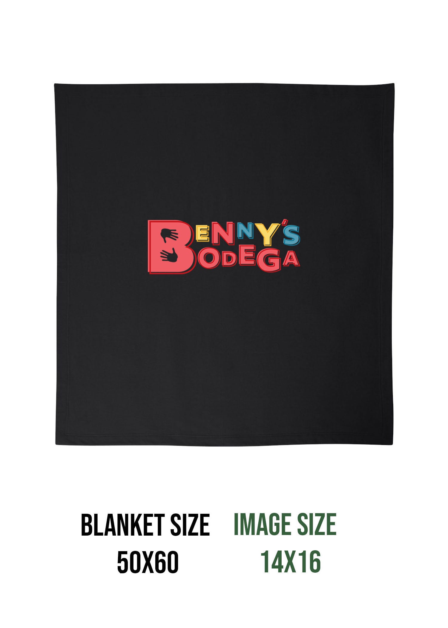 Benny's Bodega Blanket Design 1